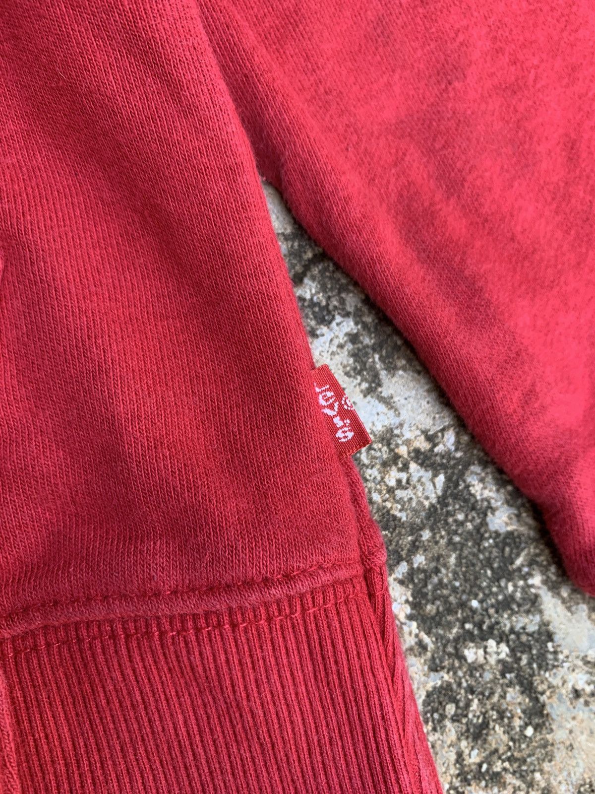 Levi's × Levi's Made & Crafted y2k Levi's Red Spell Out Logo Double Hood Hoodie Size S / US 4 / IT 40 - 6 Thumbnail