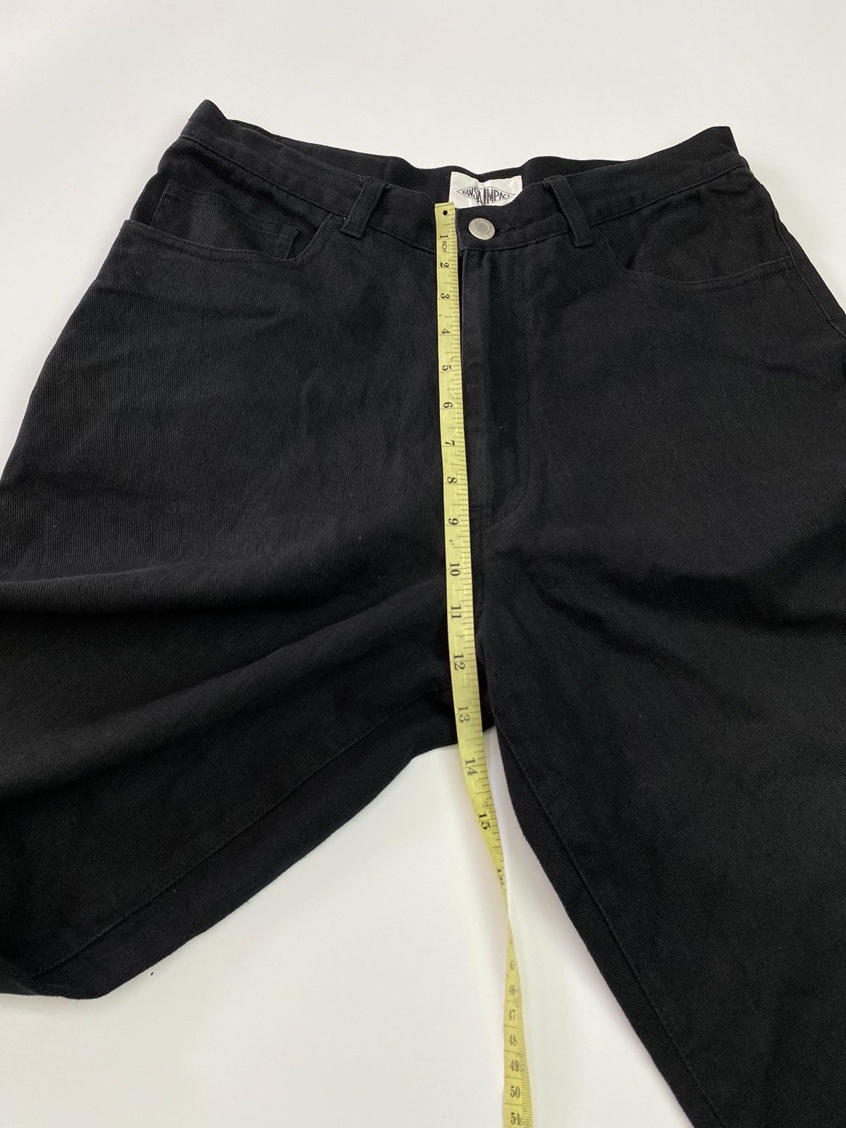 Japanese Brand × Kansai Yamamoto × Yohji Yamamoto kansai impact baggy jeans black Size US 30 / EU 46 - 11 Thumbnail