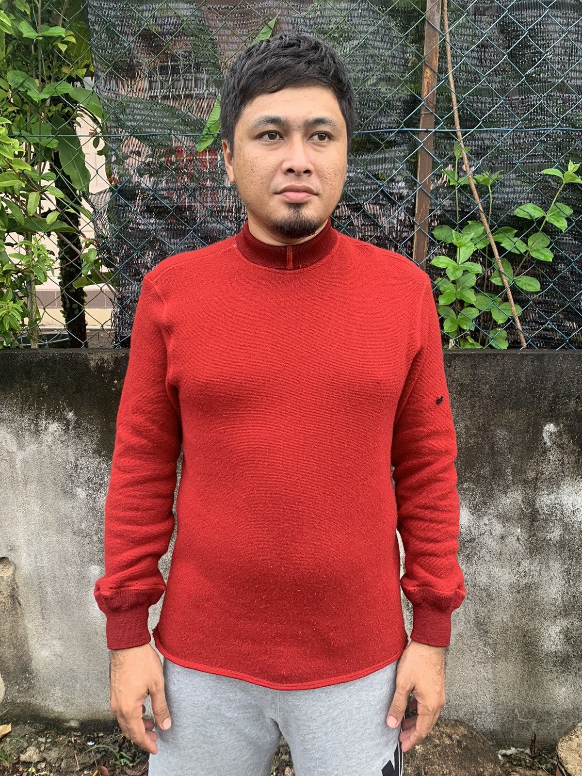 Stone Island × Vintage Vintage 90s Stone Island Pullover Knit Size US L / EU 52-54 / 3 - 14 Thumbnail