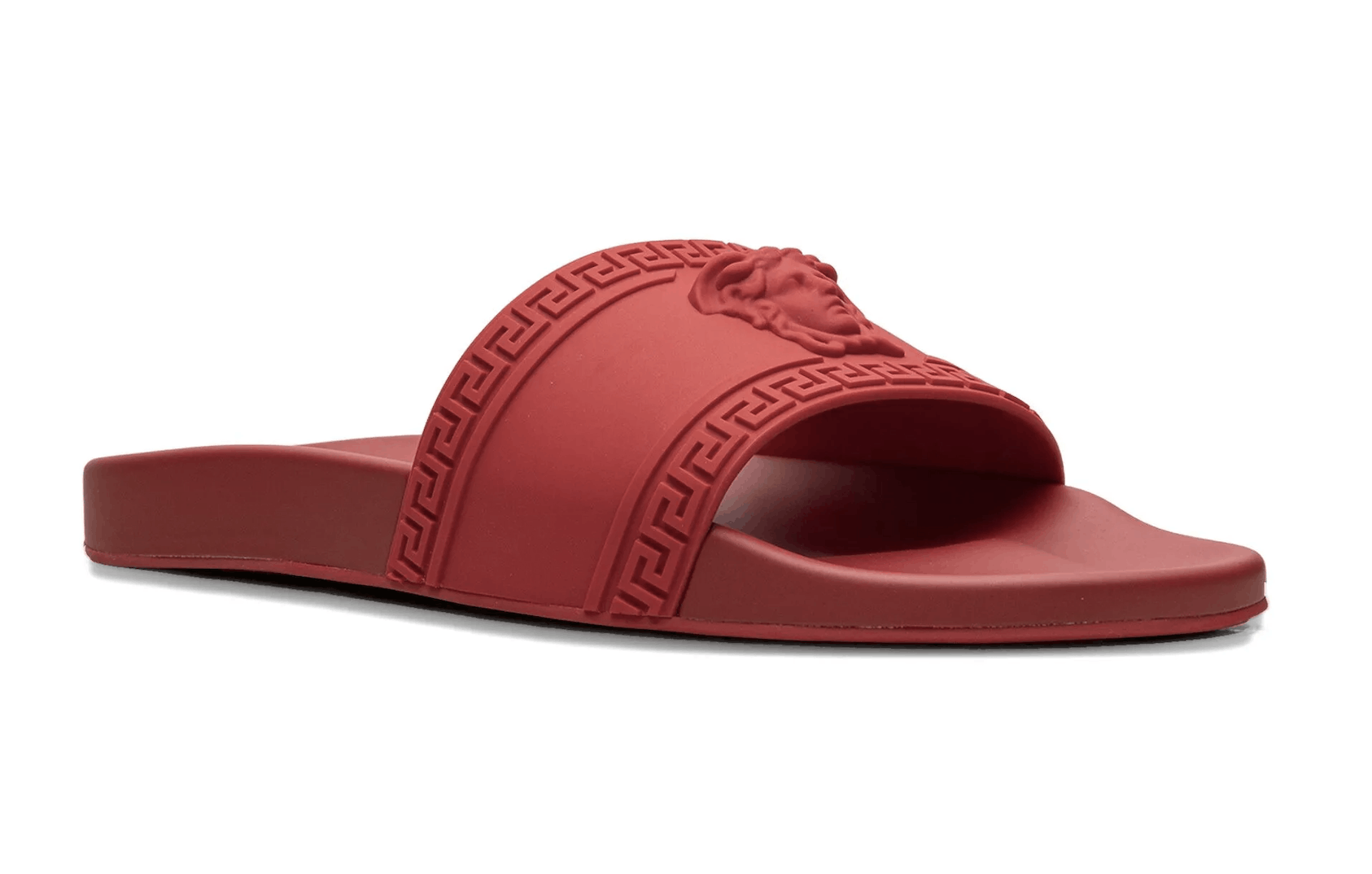 Versace Medusa Rubber Logo Slide Pool Sandal Flip Flop Flat 44 11 Size US 11 / EU 44 - 3 Thumbnail