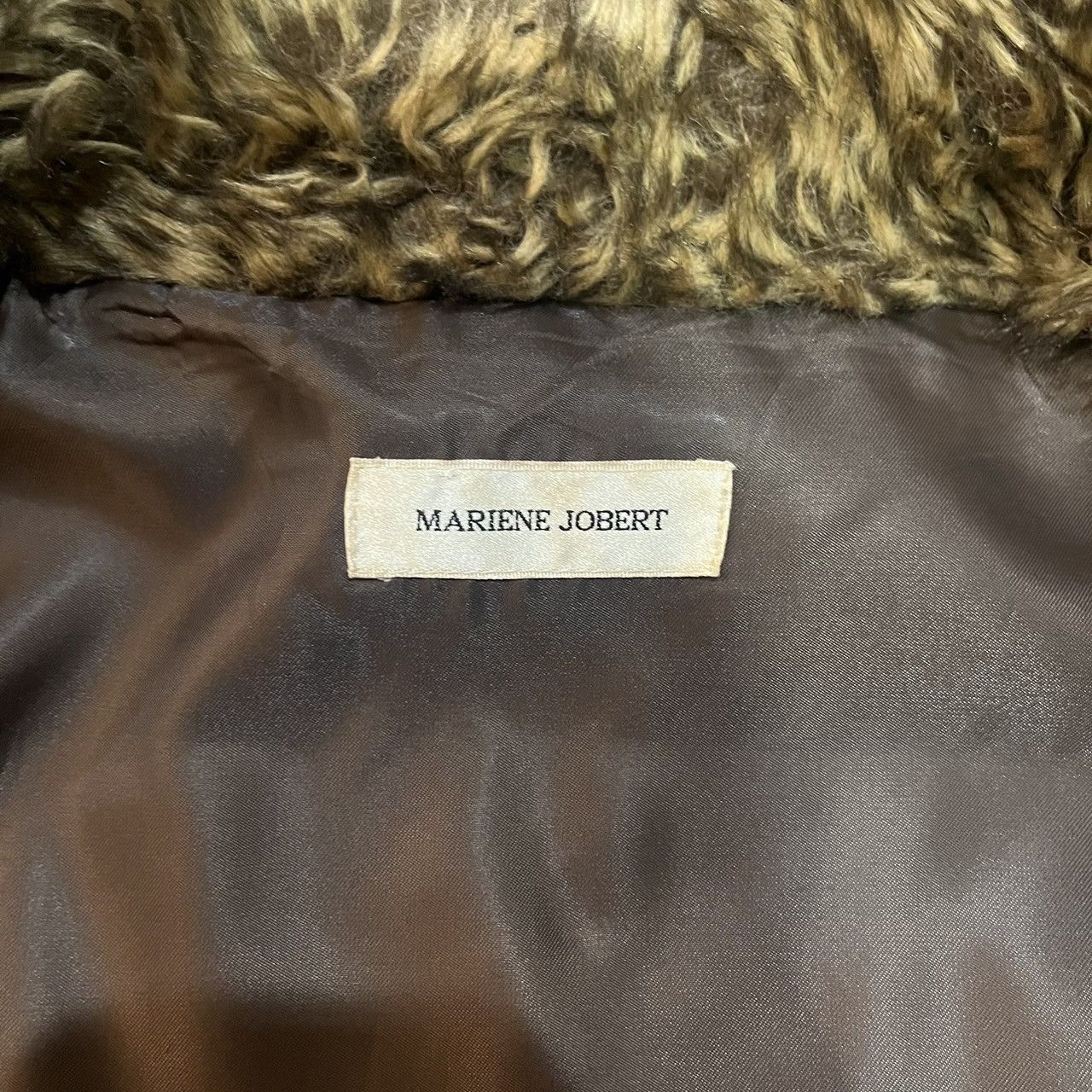 If Six Was Nine MARIENE JOBERT Faux Fur Jacket If6was9 LGB Yohji CDG Style Size XS / US 0-2 / IT 36-38 - 7 Thumbnail