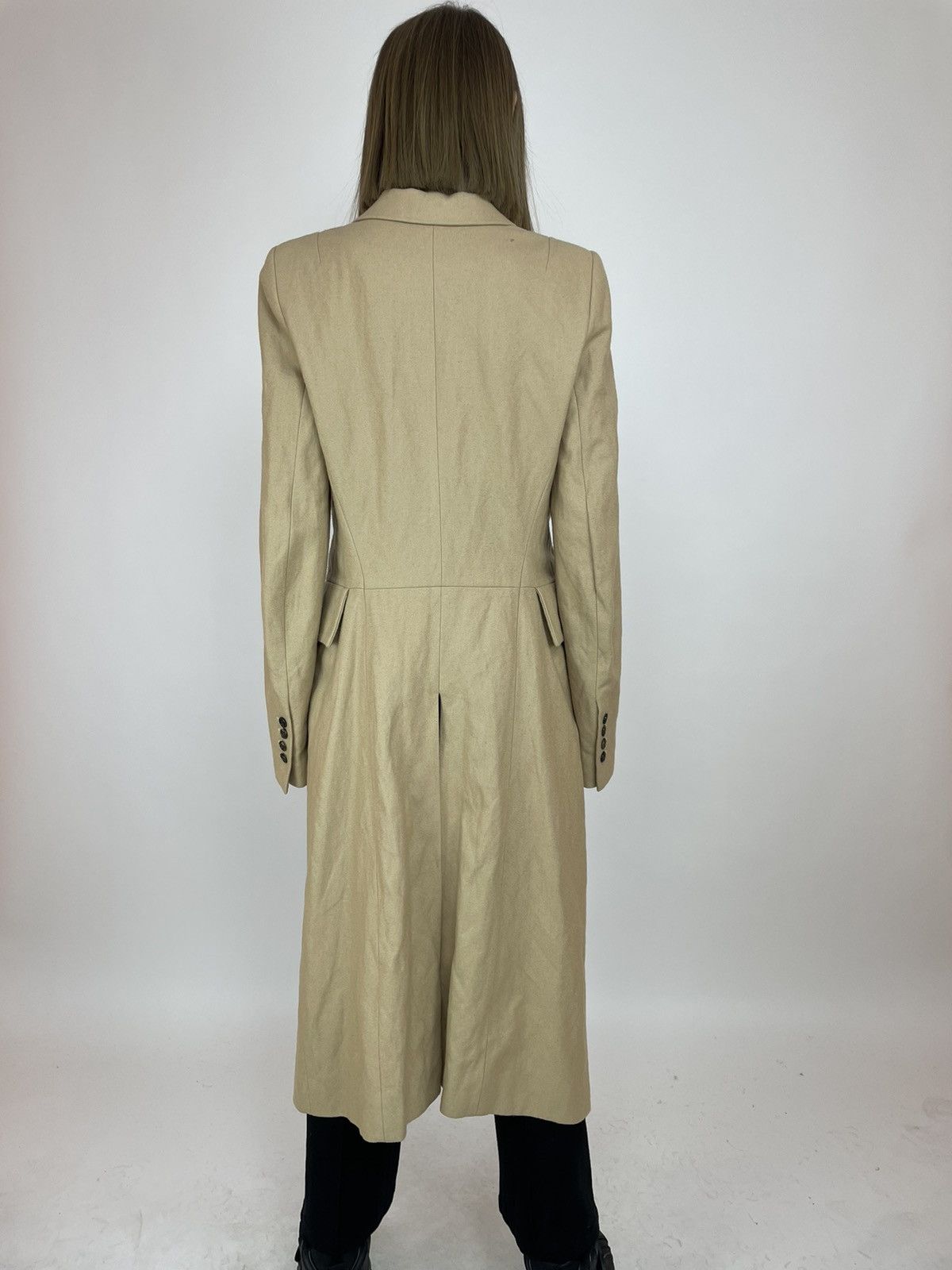 Ann Demeulemeester ANN DEMEULEMEESTER Wool trench coat Womens size 38 Size XS / US 0-2 / IT 36-38 - 7 Thumbnail