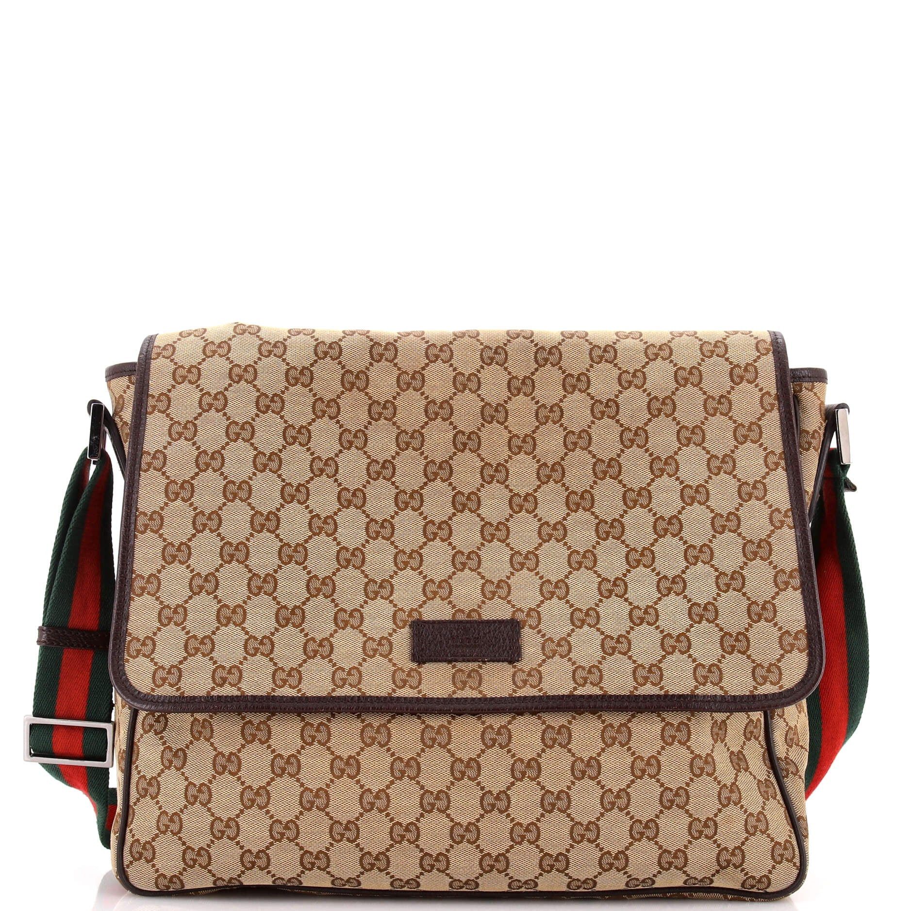 Gucci Web Strap Flap Messenger Size ONE SIZE - 1 Thumbnail