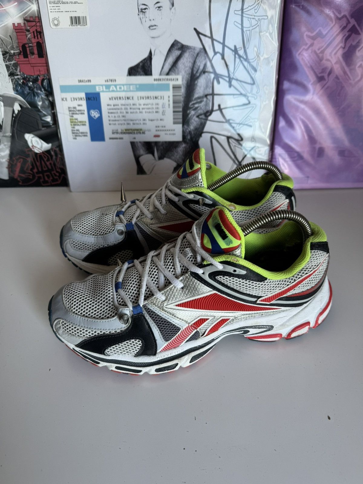Vetements Vetements x Reebok Spike Runner 200 Sneakers Archive Luxury Size US 8.5 / EU 41-42 - 9 Thumbnail