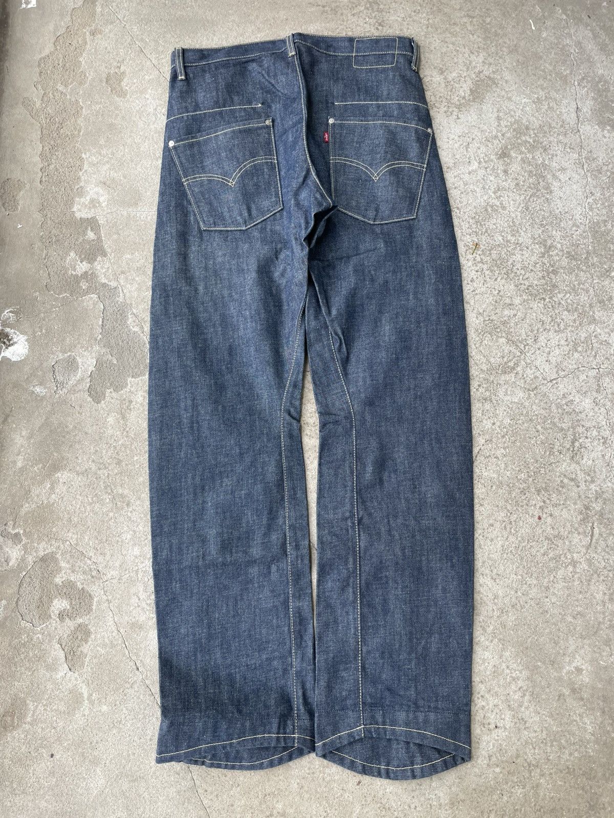 Levi's LEVI’S VINTAGE ENGINEERED RAW BNWOT INDIGO DENIM Size US 32 / EU 48 - 2 Thumbnail