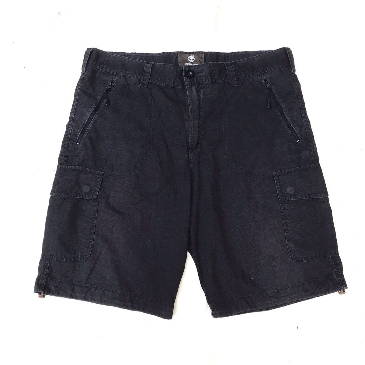 Timberland Timberland Black Cargo short pants Tactical Rip off pattern Size US 36 / EU 52 - 1 Thumbnail