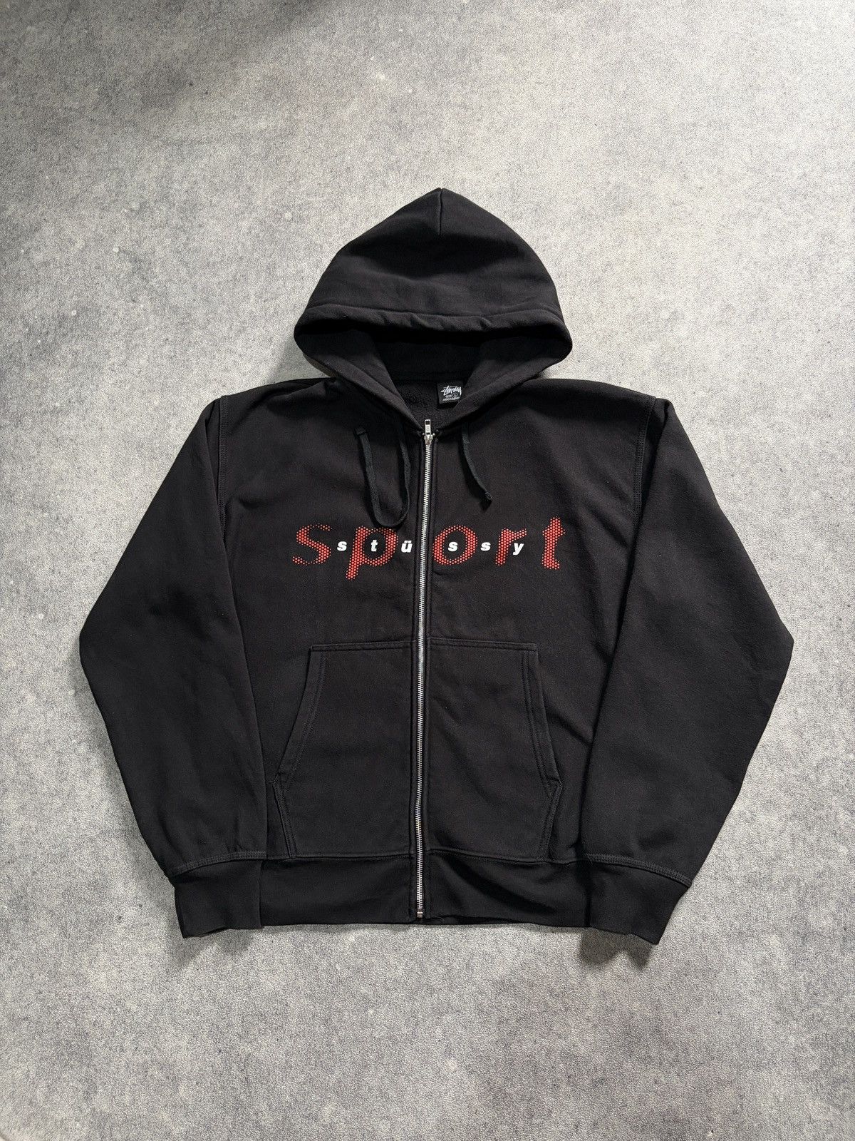 Stussy Stussy Wales Bonner Fleece Zip Up Hoodie | Grailed