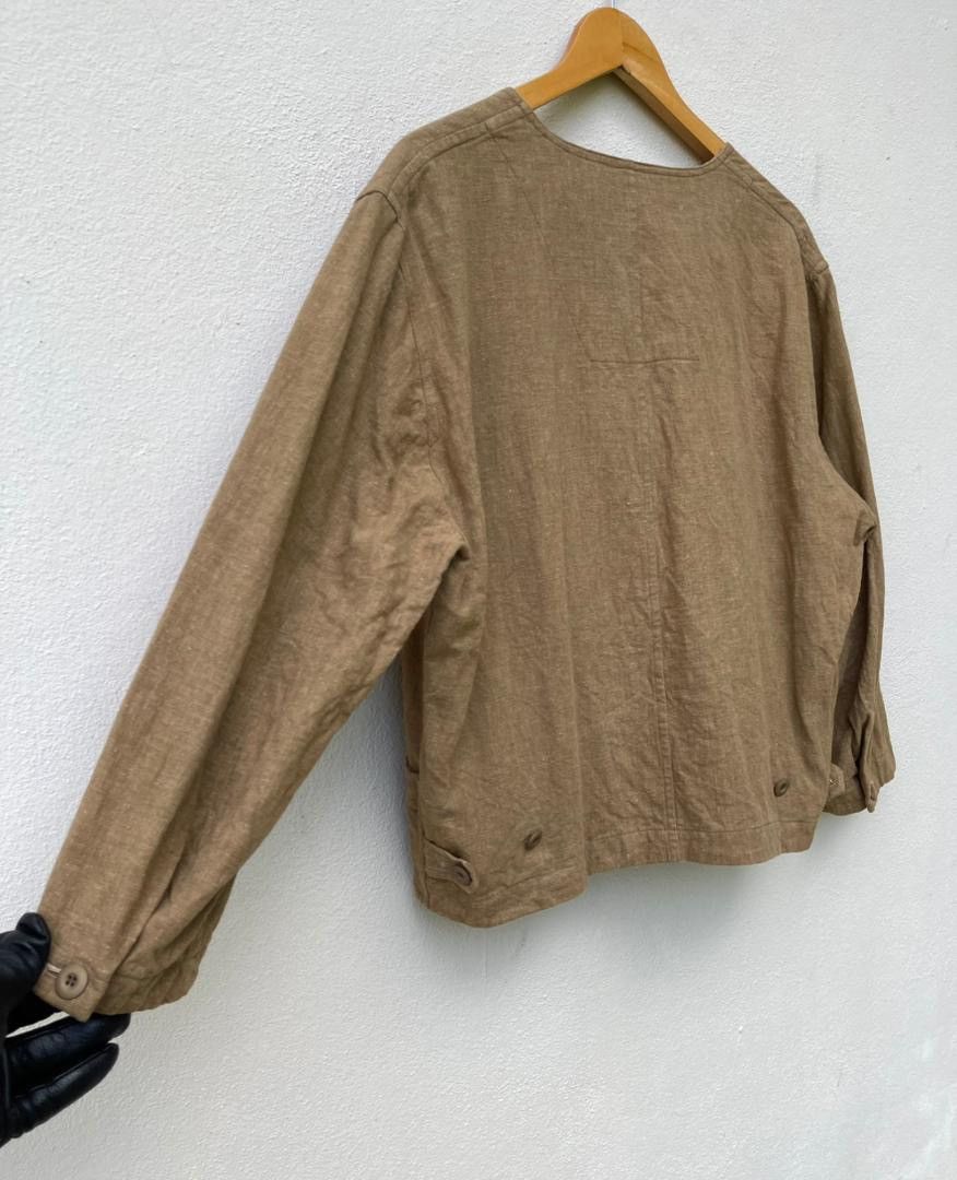 Hai Sporting Gear × Issey Miyake × Japanese Brand Hai Sporting Gear Issey Miyake Double Breast Jacket Size US M / EU 48-50 / 2 - 18 Thumbnail
