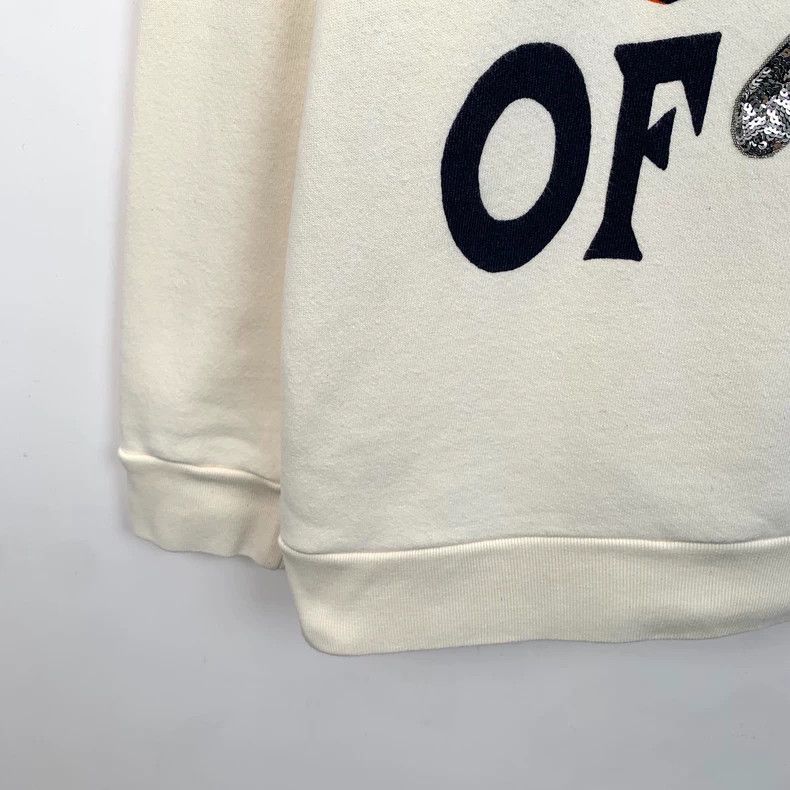 Gucci Gucci Beige logo pattern printed cotton round-neck long-sle Size US L / EU 52-54 / 3 - 4 Thumbnail