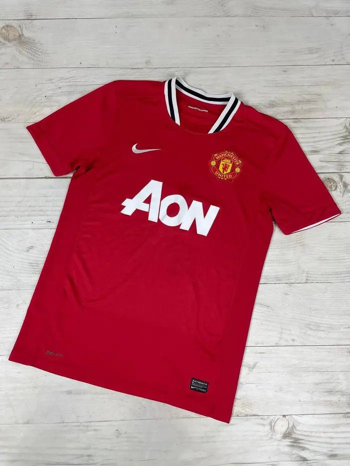 Nike Nike Manchester United 2011-2012 Home Shirt Soccer Jersey Size US M / EU 48-50 / 2 - 1 Thumbnail
