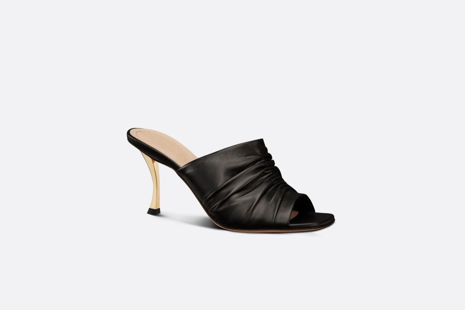 image of Dior O1Bcso1Str0224 Heel Shoesed Sandals In Black, Women's (Size 5)