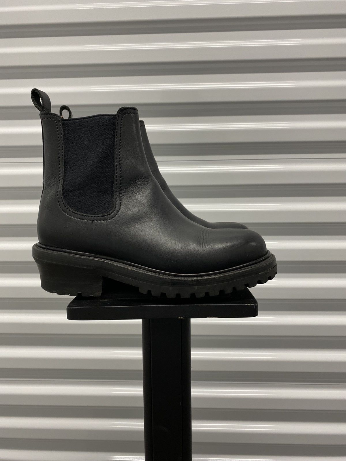 J.Crew Balenciaga Style Vintage J Crew Made in Italy Chunky Boot Size US 9 / EU 42 - 10 Thumbnail
