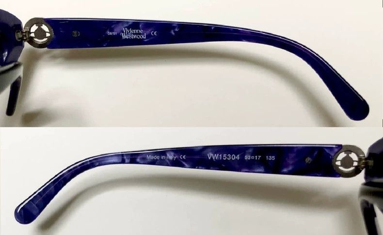Vivienne Westwood Vivienne Westwood Eyeglass Frames Size ONE SIZE - 8 Thumbnail
