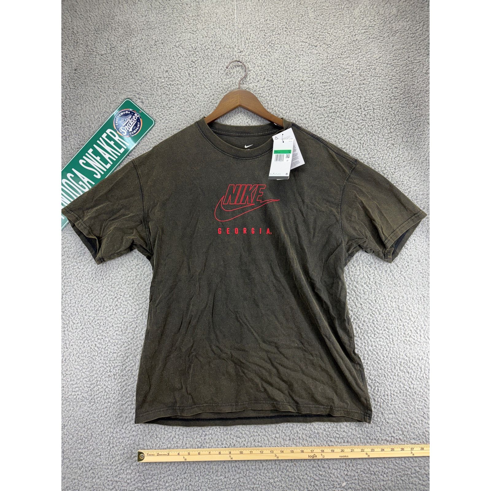 Nike Nike Atlanta ATL Georgia Heavyweight Shirt Mens XL Bulldogs Size US XL / EU 56 / 4 - 1 Thumbnail