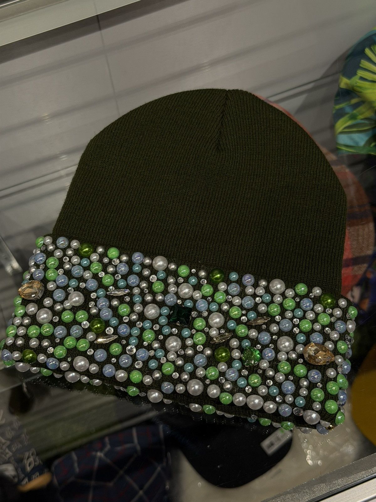Other PAPE Stone Beanie Crystal Brand New Size ONE SIZE - 6 Thumbnail