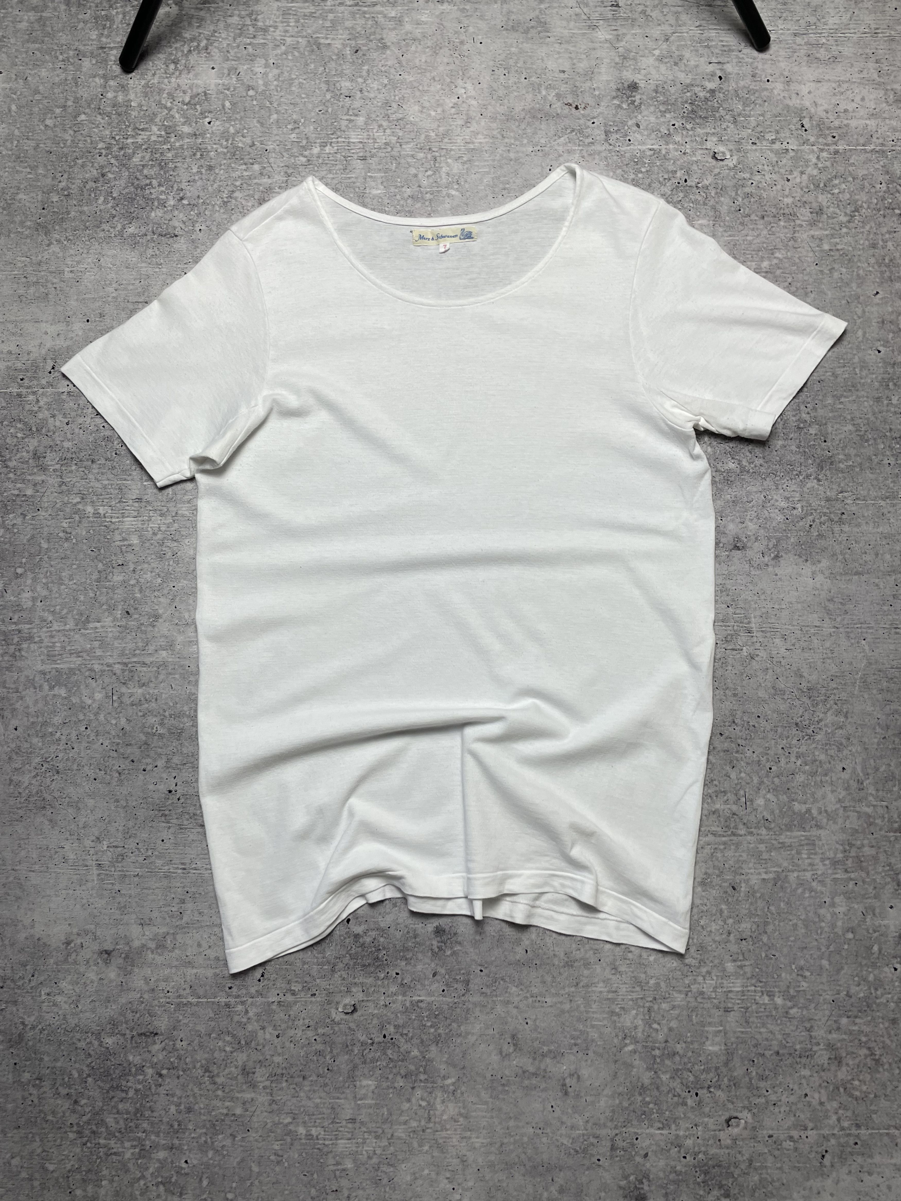 Merz B. Schwanen Merz b. Schwanen Scoop Neck Tee - Size 7 - Made in Germany Size XL / US 12-14 / IT 48-50 - 1 Thumbnail