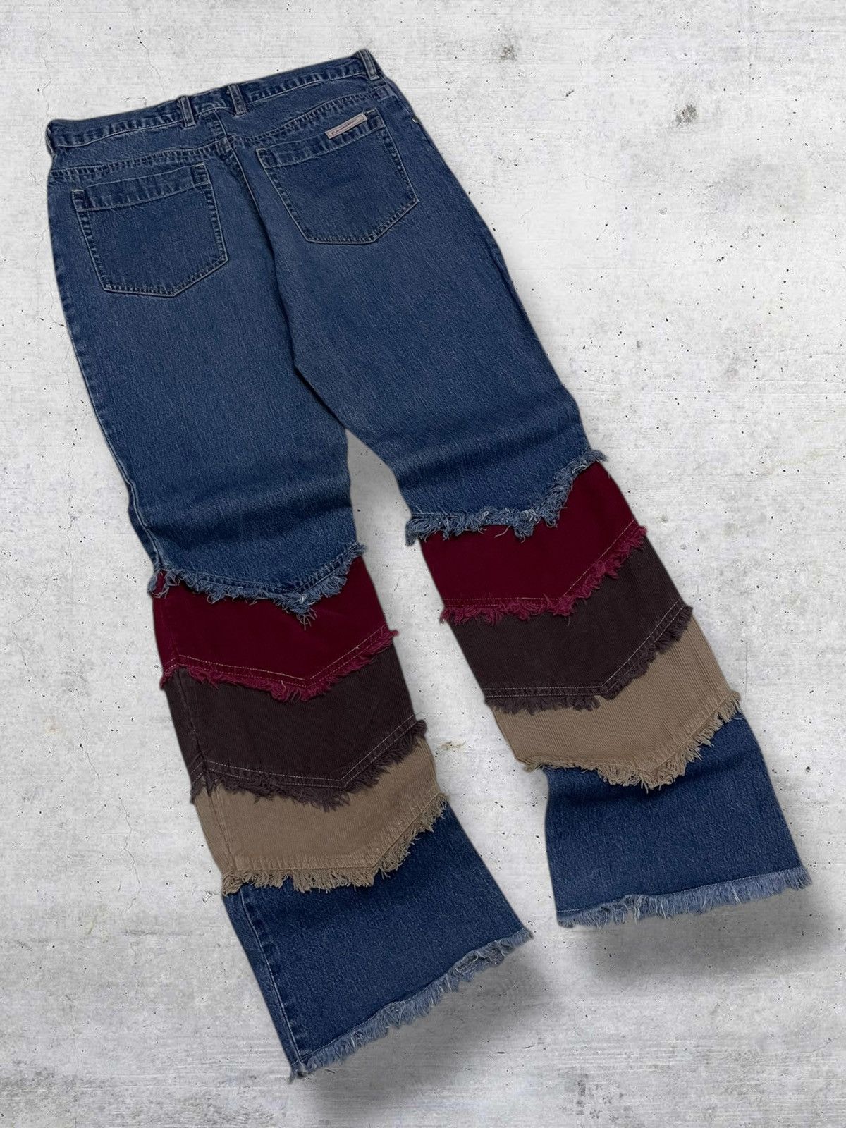 Beauty Beast VINTAGE FANTASTIC JAPAN 90S DESIGNER KINKY FLARED OG DENIM Size US 30 / EU 46 - 8 Thumbnail