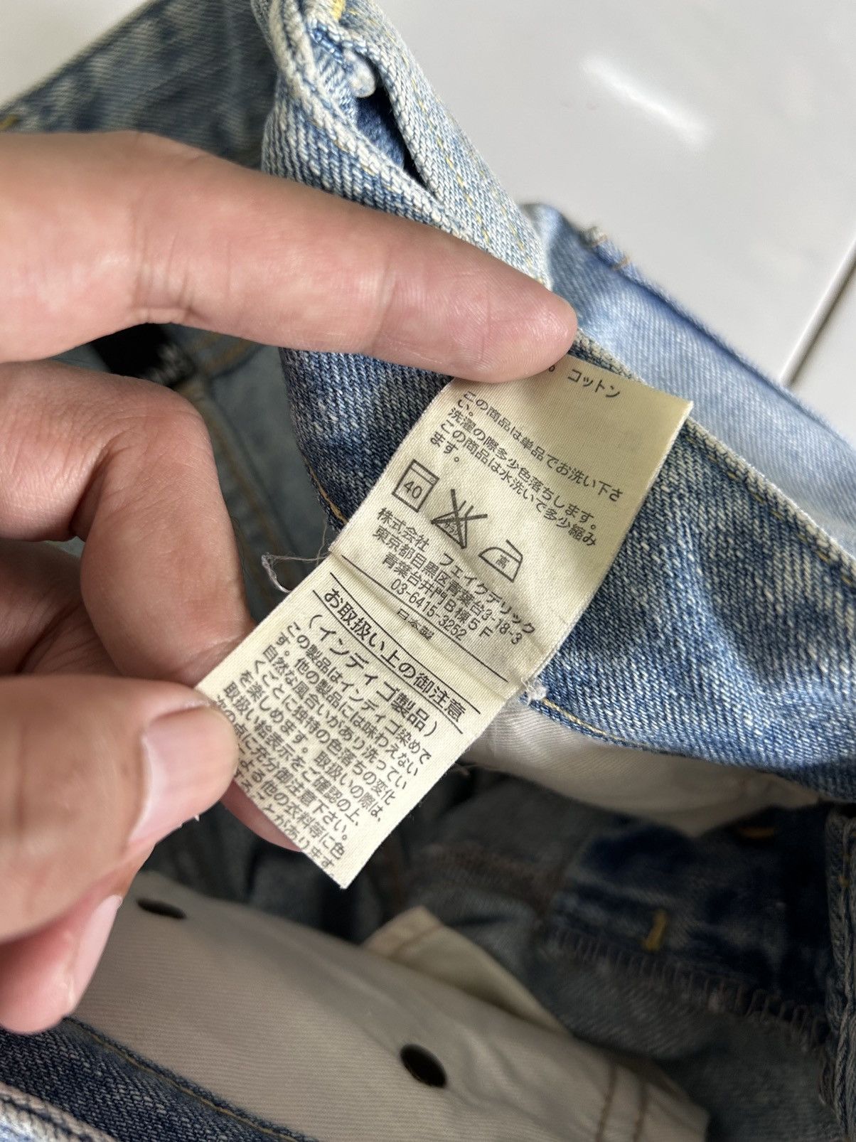 Japanese Brand × MOUSSY Vintage y2k Japanese Moussy Painted Flare Jeans Size US 31 - 12 Thumbnail