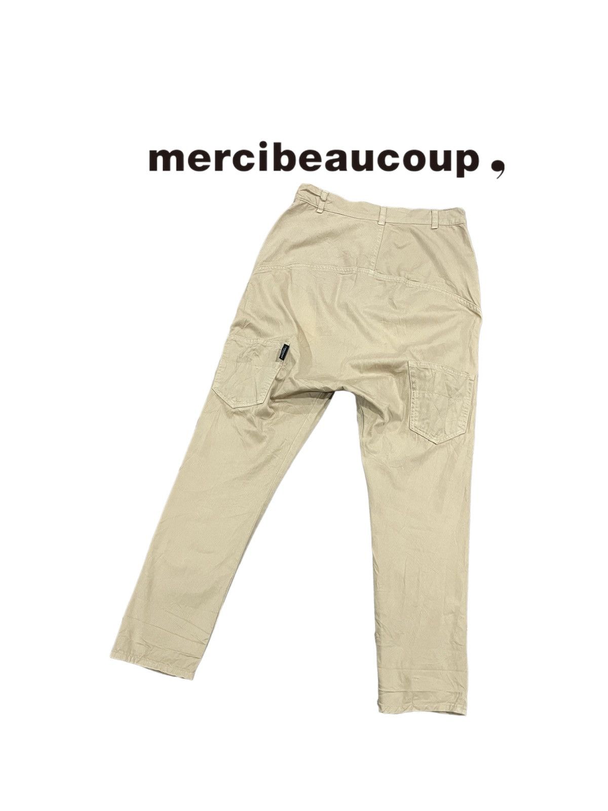 Issey Miyake Jevous Enprie Mercibeaucoup Drop Crotch Pants Size US 30 / EU 46 - 10 Thumbnail