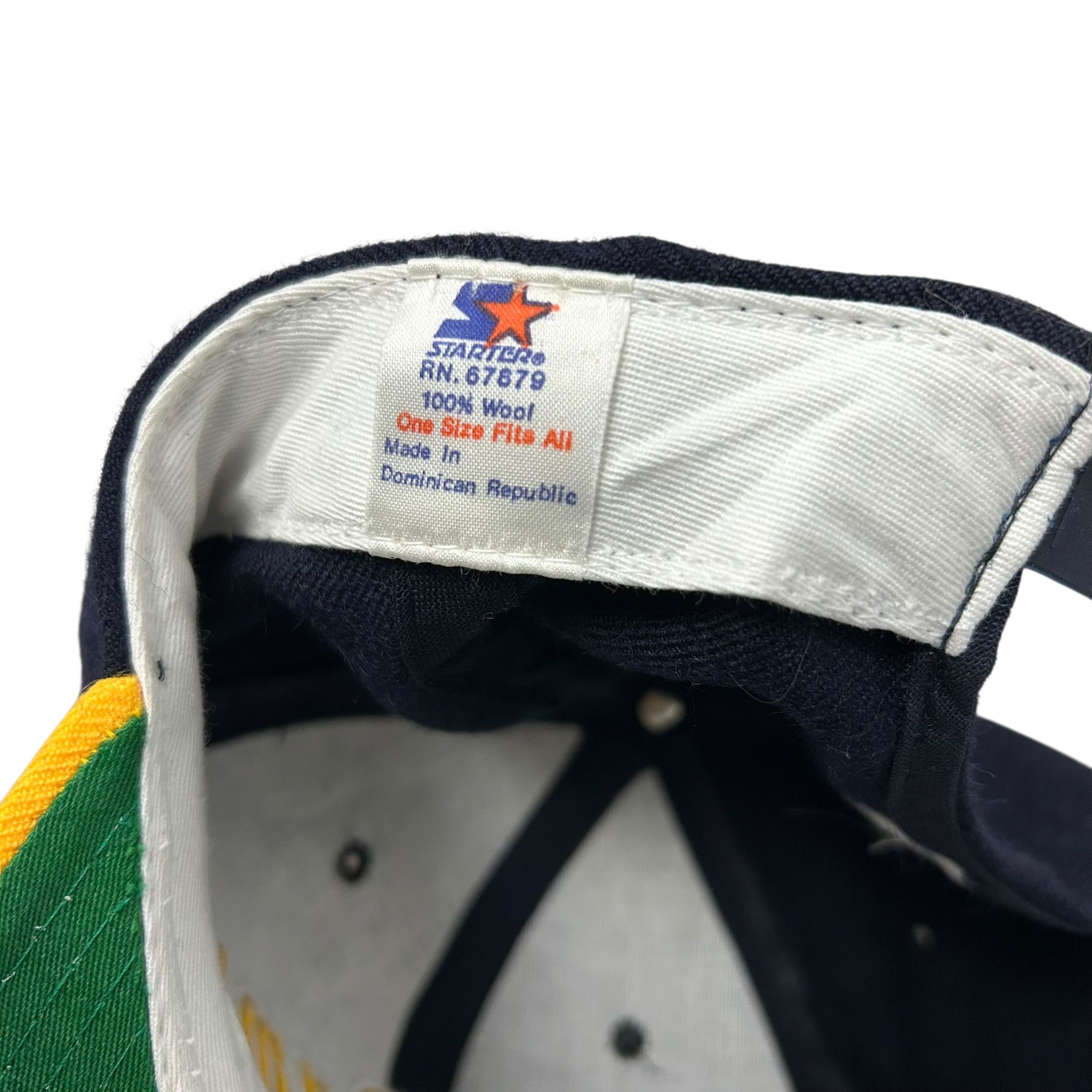 NCAA VTG NOTRE DAME FIGHTING IRISH STARTER SCRIPT LOGO SNAPBACK Size ONE SIZE - 5 Thumbnail
