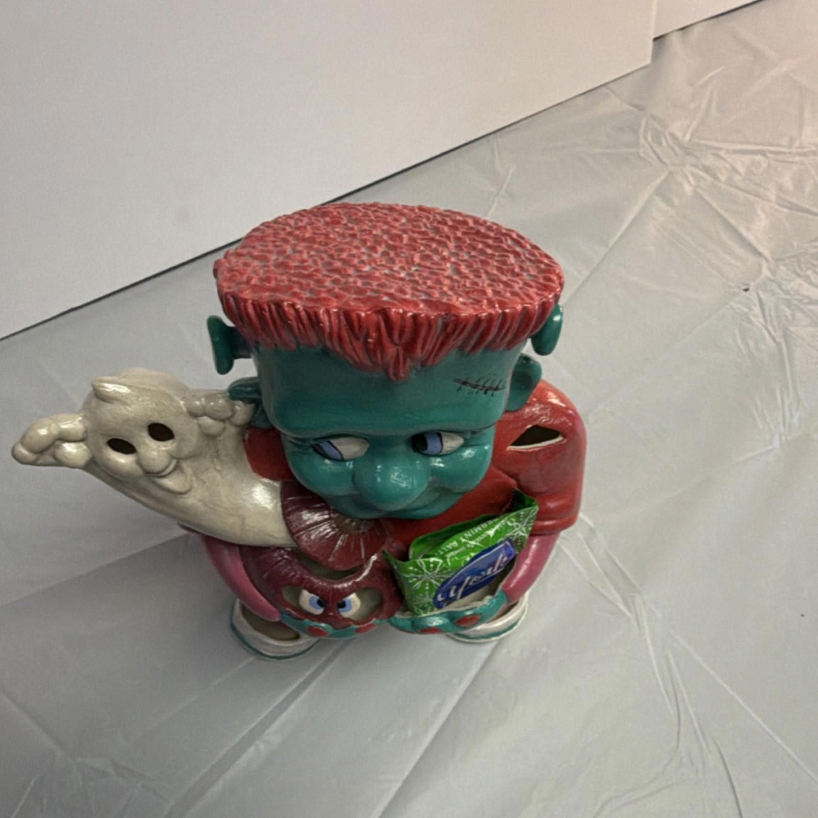 The Unbranded Brand Halloween Monster and Ghost Ceramic Planter Figurine Size ONE SIZE - 5 Thumbnail