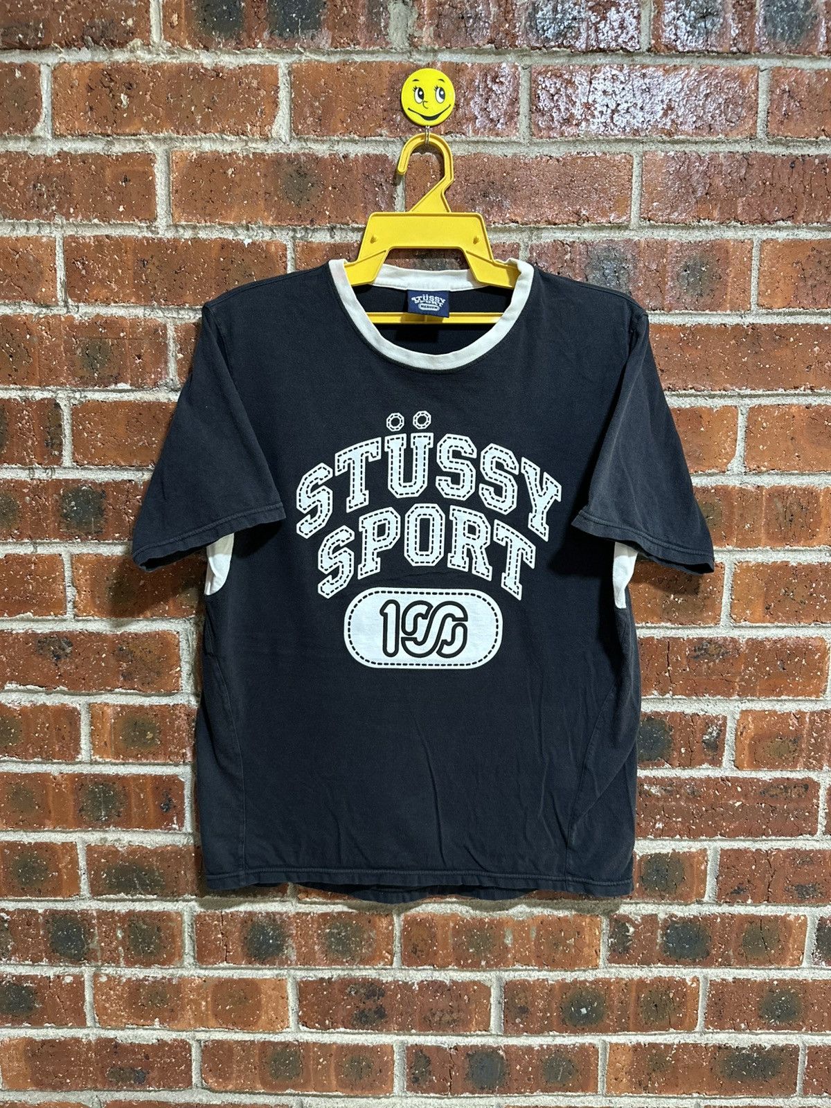 Stussy Stussy Sport Script Tee “Black” | Grailed