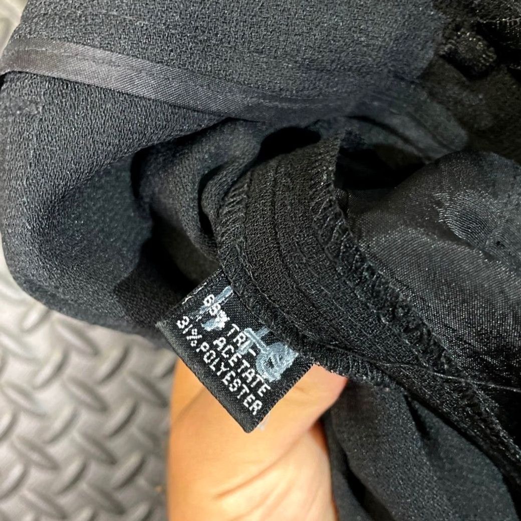 Ellen Tracy Linda Allard Ellen Tracy Pleated Career Dress Pants Black Women Size 10 Size 32" / US 10 / IT 46 - 4 Thumbnail