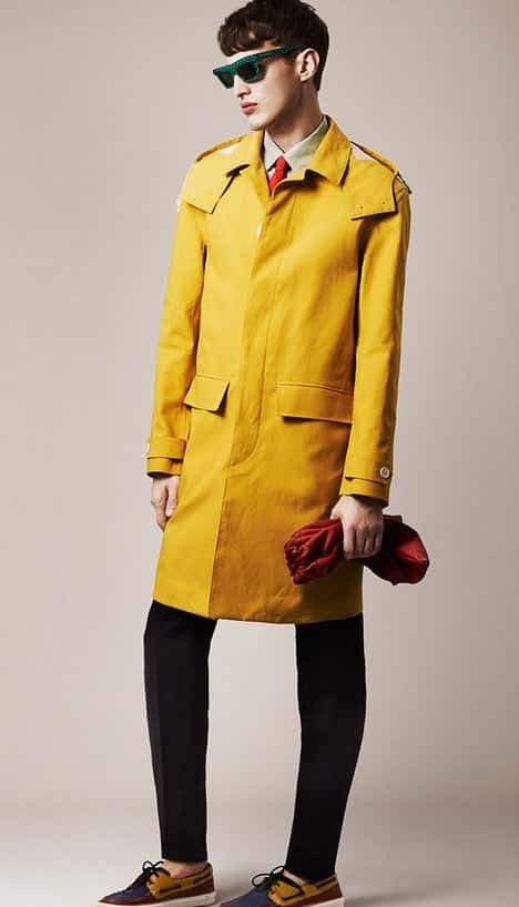 Burberry Prorsum S/S 2014 RUNWAY HOODED RAINCOAT Size US S / EU 44-46 / 1 - 2 Thumbnail