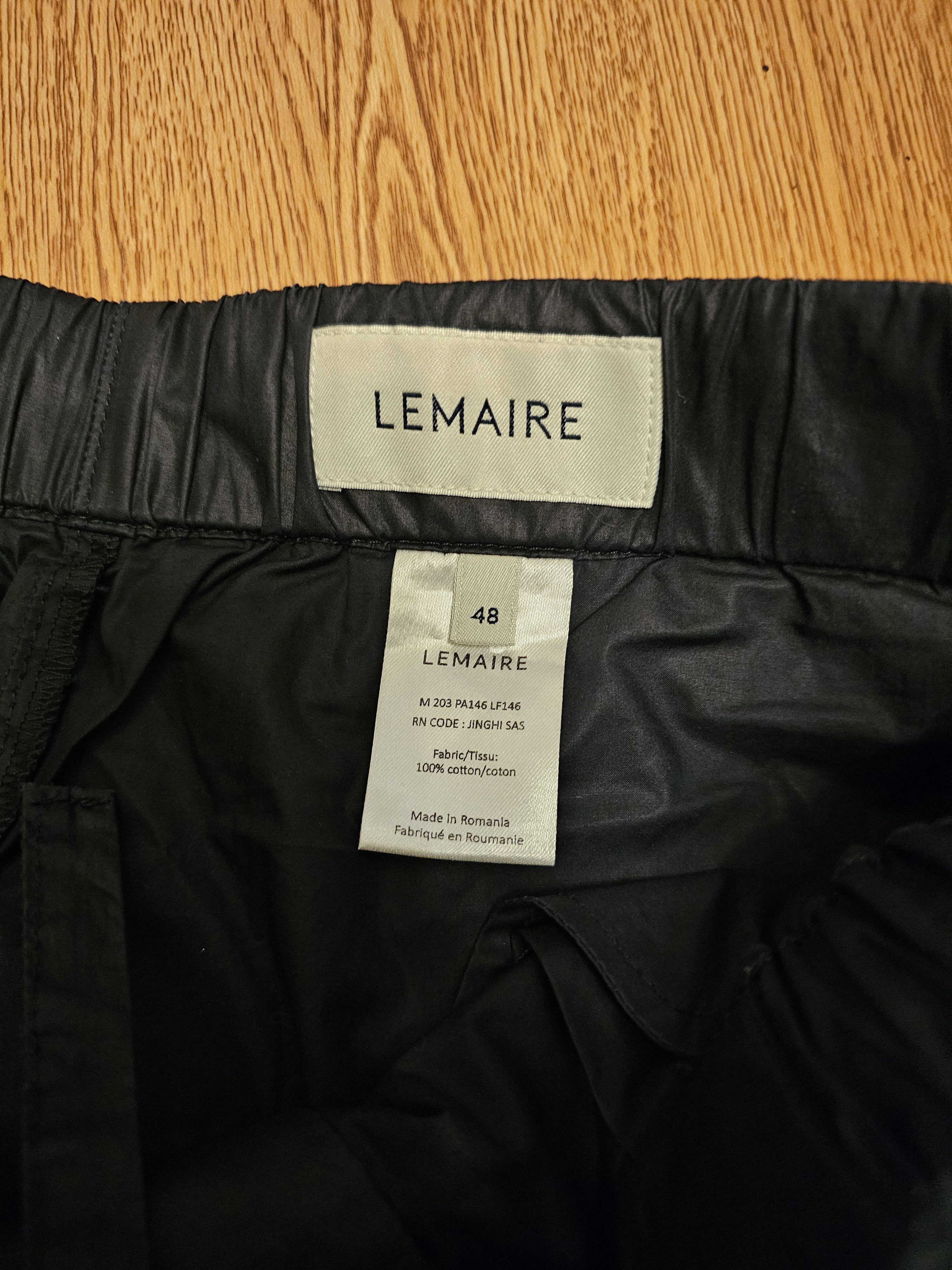 Lemaire LEMAIRE Elasticated Waist Easy Pants Size US 34 / EU 50 - 4 Thumbnail