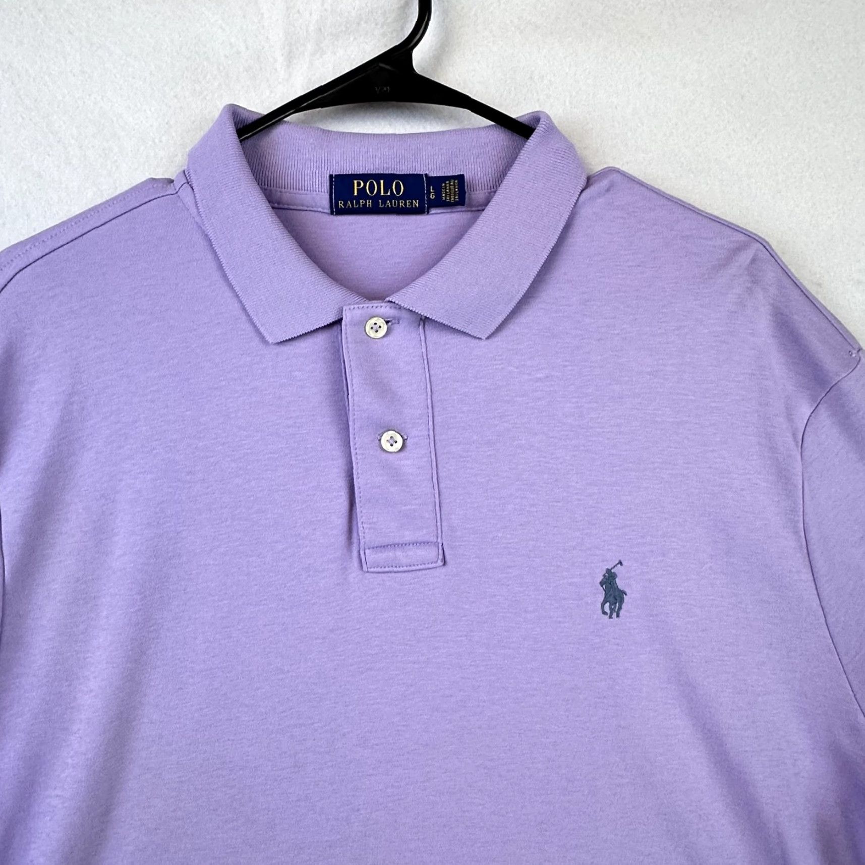 Polo Ralph Lauren Polo Ralph Lauren Polo Shirt Mens Large Classic Fit Short Sleeve Pony Embroidere Size US L / EU 52-54 / 3 - 2 Thumbnail