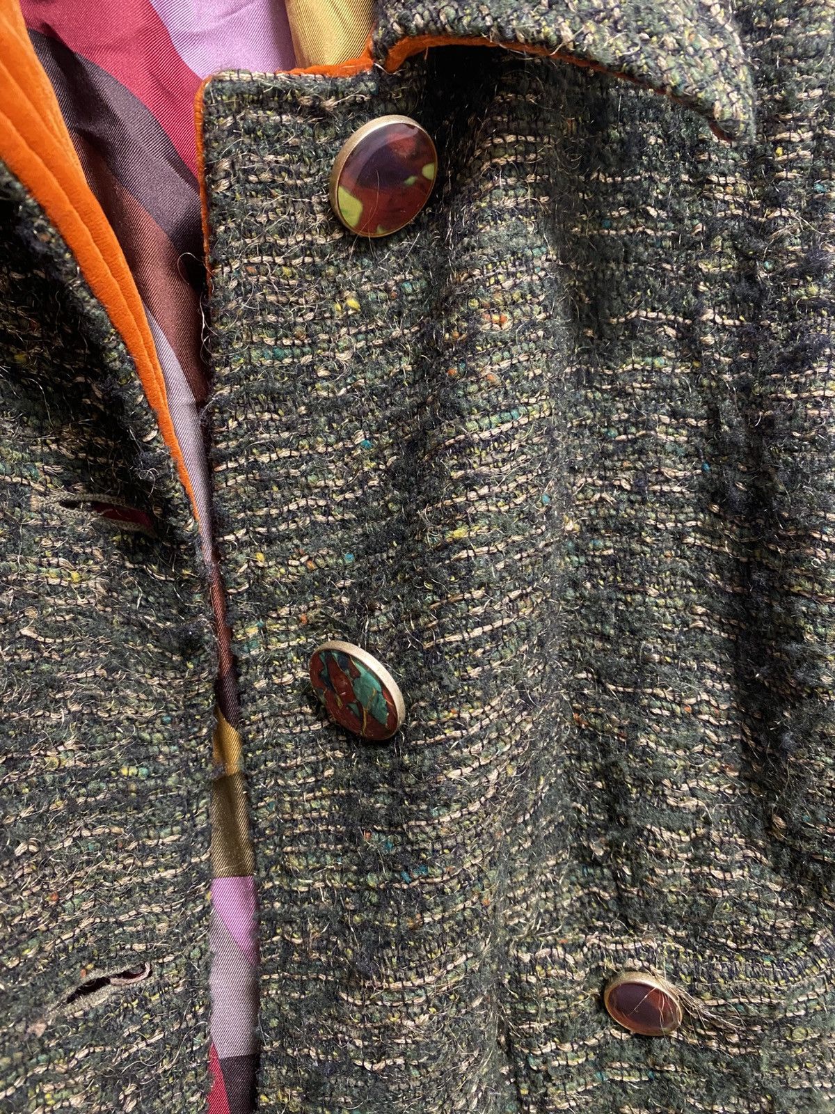 Etro × Prada × Z Zegna Etro Coat Etro Milano wool Vintage made in Italy 42 Size L / US 10 / IT 46 - 2 Thumbnail