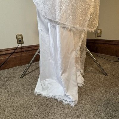 Other A-Line/Princess Tulle Applique V-neck Sleeveless Sweep/Brush Size ONE SIZE - 6 Thumbnail