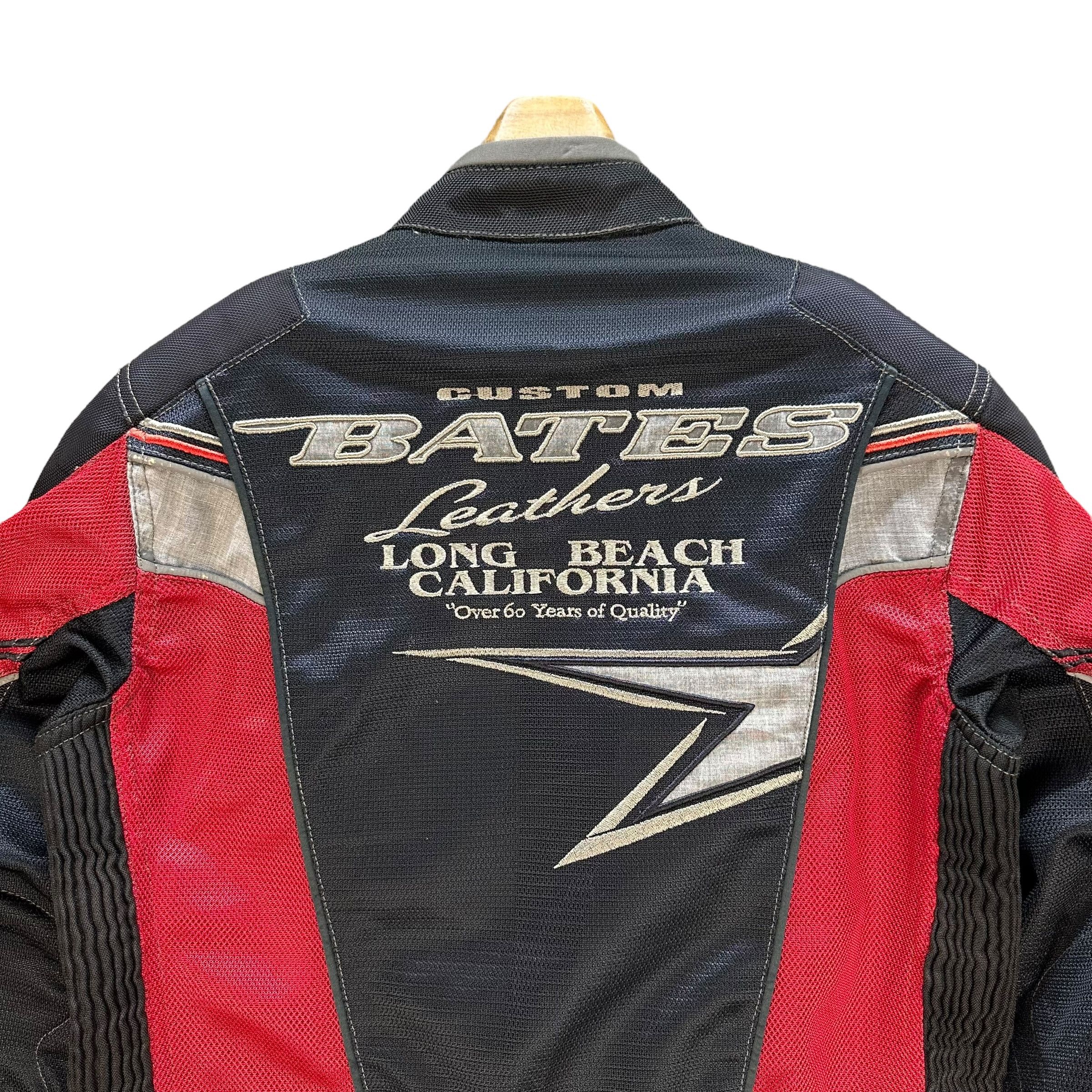 Vintage CUSTOM BATES LEATHERS NHRA Drag Racing Jacket #A53-1234 Size US M / EU 48-50 / 2 - 17 Thumbnail