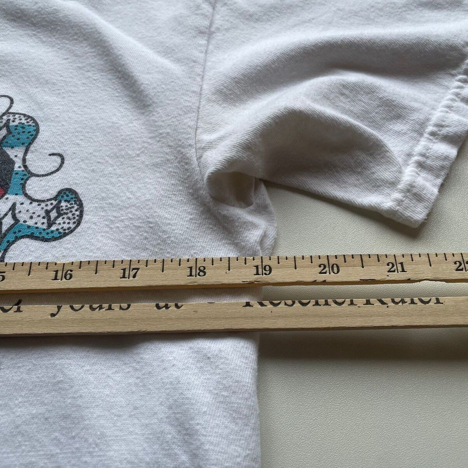 Band Tees Vintage Y2K Alexis On Fire Graphic Band T Shirt Medium White Size US M / EU 48-50 / 2 - 3 Thumbnail