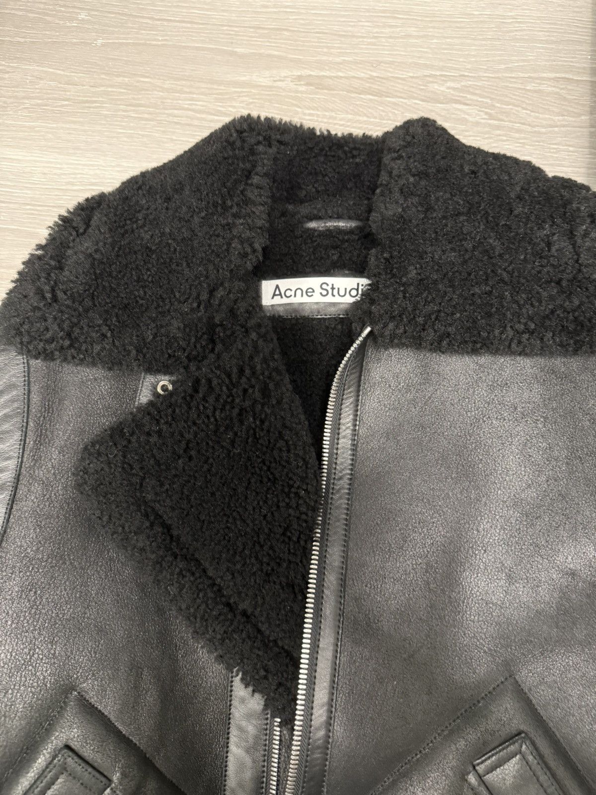 Acne Studios Acne Studio Ian Shearling Leather Jacket Size US S / EU 44-46 / 1 - 11 Thumbnail