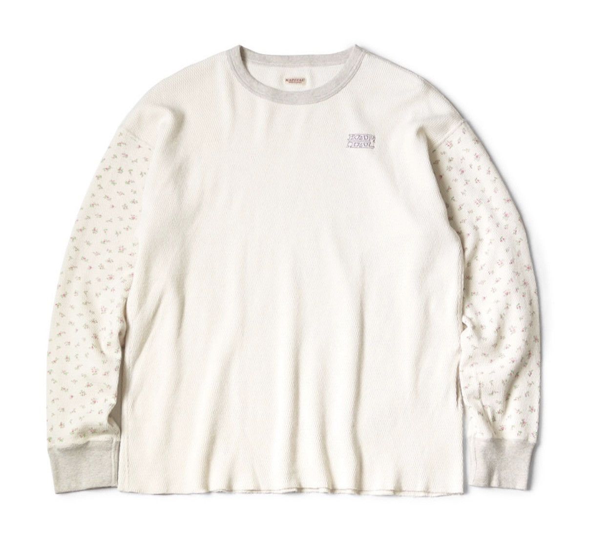 Kapital Kapital 2tone Waffle Flower Long Sleeve T shirts Size US L / EU 52-54 / 3 - 1 Thumbnail