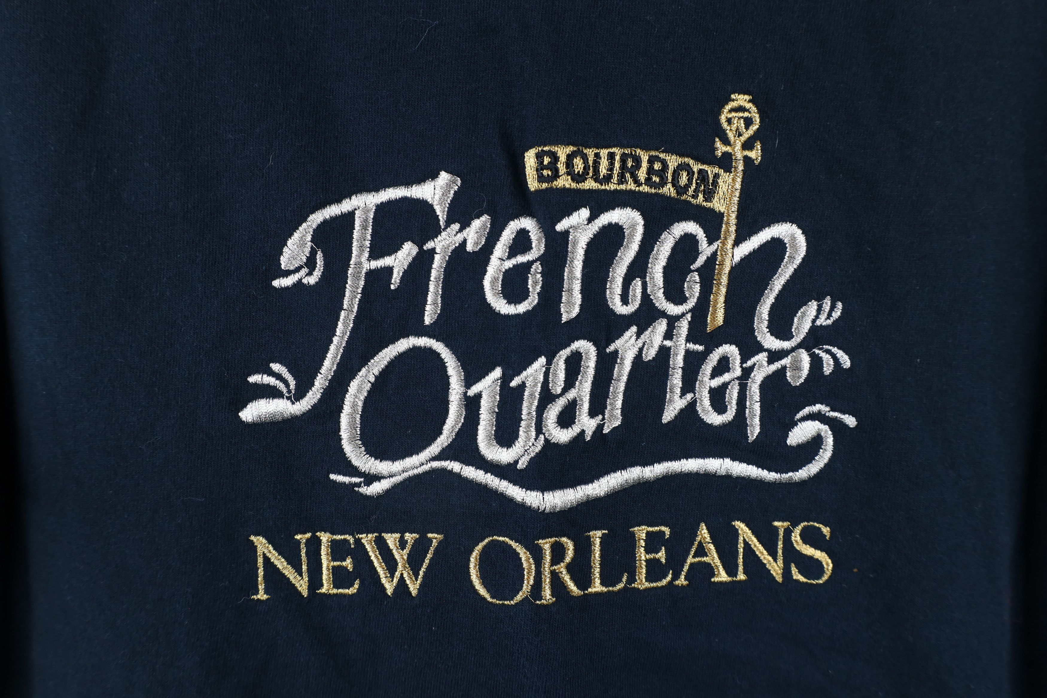 Vintage Vintage 90s Streetwear Ou New Orleans French Quarter T-Shirt Size US M / EU 48-50 / 2 - 4 Thumbnail