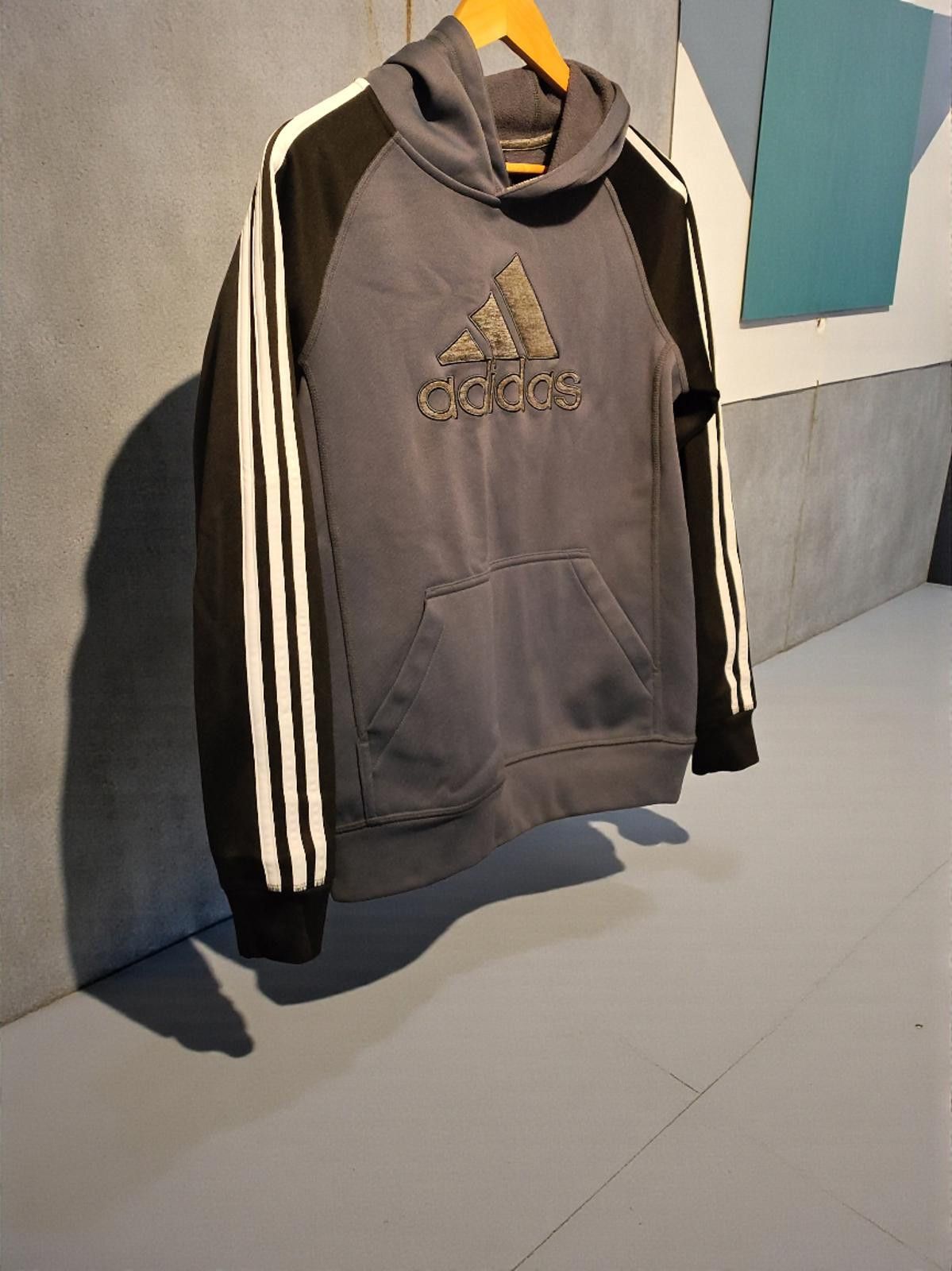 Adidas Adidas Boys' Large Hoodie (Size 14-16) Size US L / EU 52-54 / 3 - 4 Thumbnail