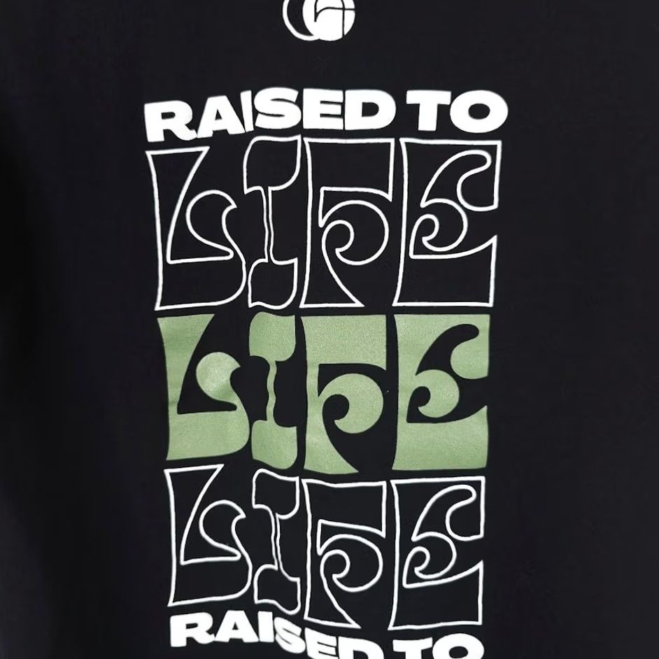 Alife VINTAGE? No. Christian Shirt Mens Large Black Raised To Life Size US L / EU 52-54 / 3 - 5 Thumbnail