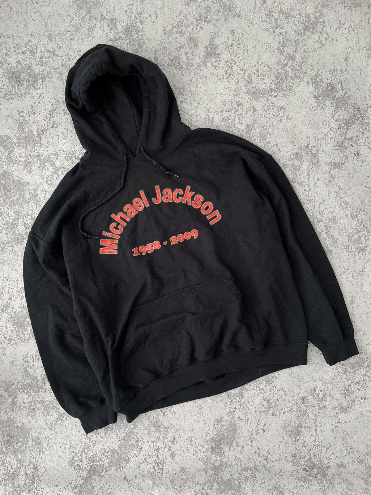 Band Tees × Michael Jackson × Vintage Vintage Michael Jackson Legends Never Die Hoodie Size US XL / EU 56 / 4 - 2 Thumbnail