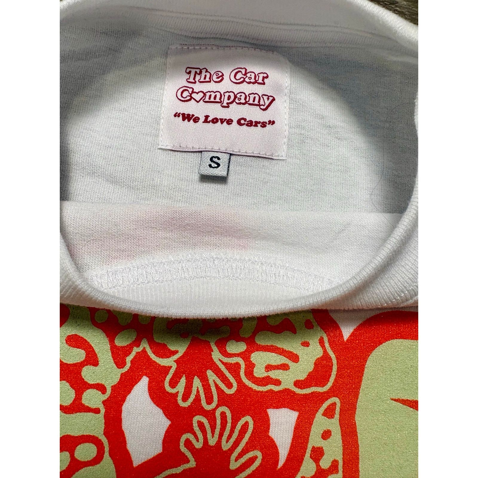Other NEW 100% Cotton The Car Company Men's White T-Shirt Sz Small Size US S / EU 44-46 / 1 - 5 Thumbnail