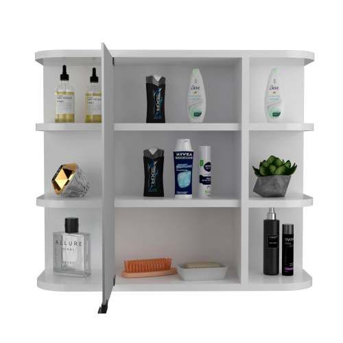 Designer × Homemade Valdez Medicine Cabinet With Six Shelves, Mirror Cabinet Size US L / EU 52-54 / 3 - 5 Thumbnail