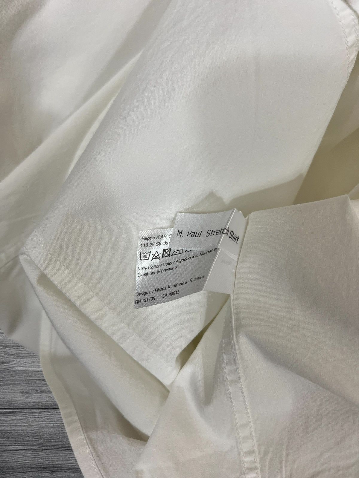 Filippa K Filippa K M Paul Shirt size M Size US M / EU 48-50 / 2 - 6 Thumbnail