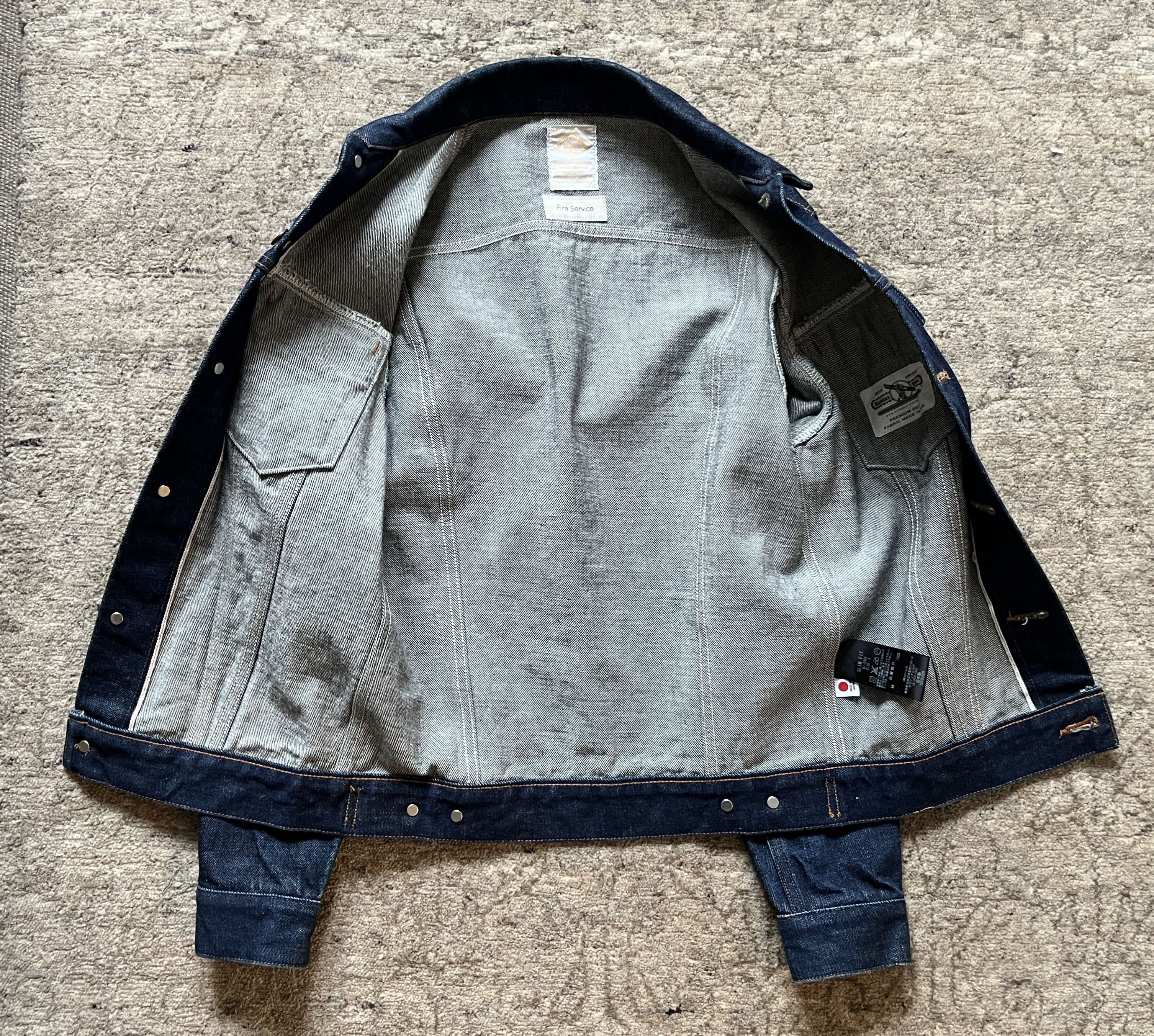 Other B:MING x Fire Service Denim Jacket by Beams Size US S / EU 44-46 / 1 - 9 Thumbnail
