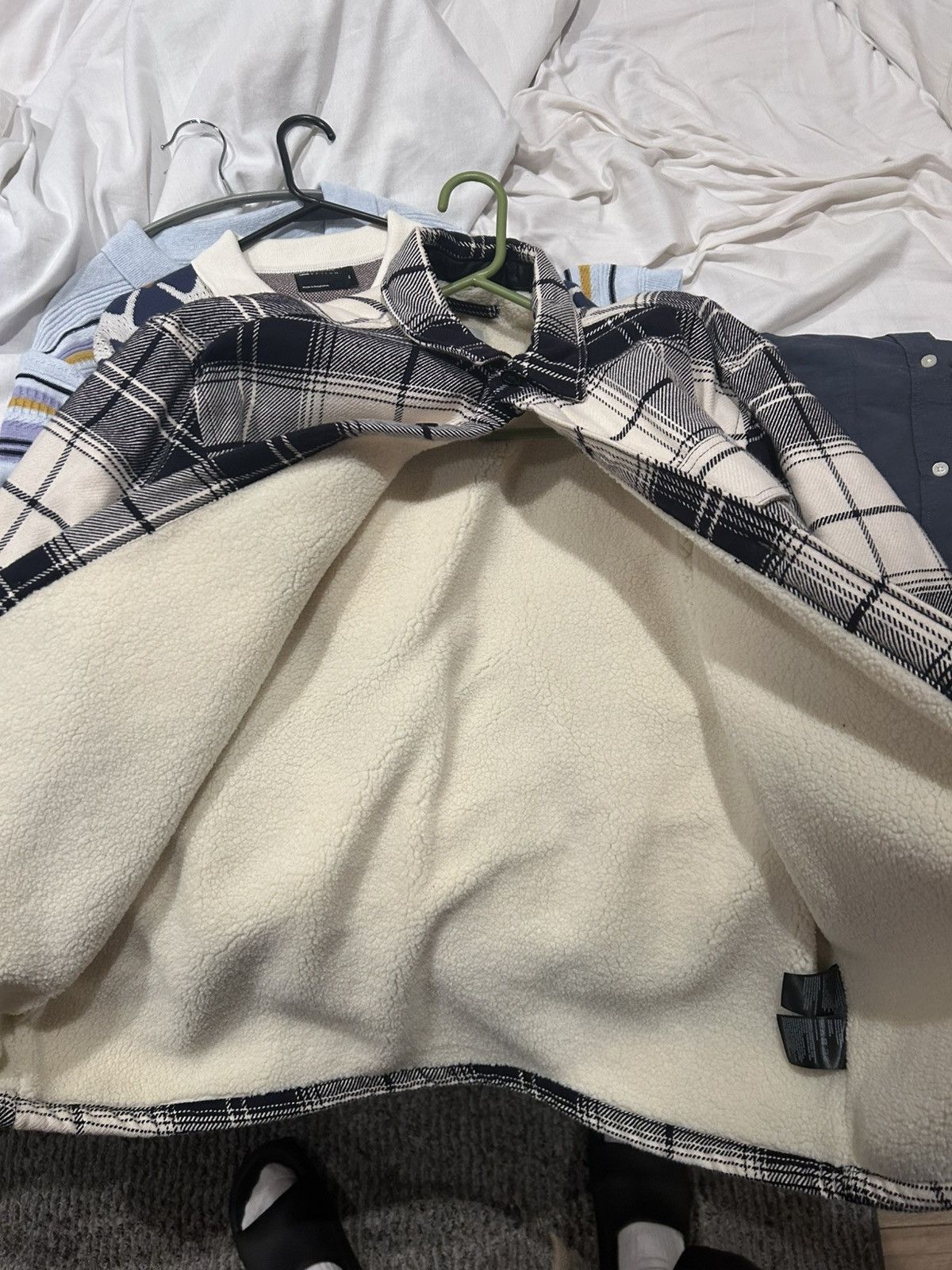 H&M H&M Plaid Mens Wool Outdoor Jacket Size XL Size US XL / EU 56 / 4 - 3 Thumbnail