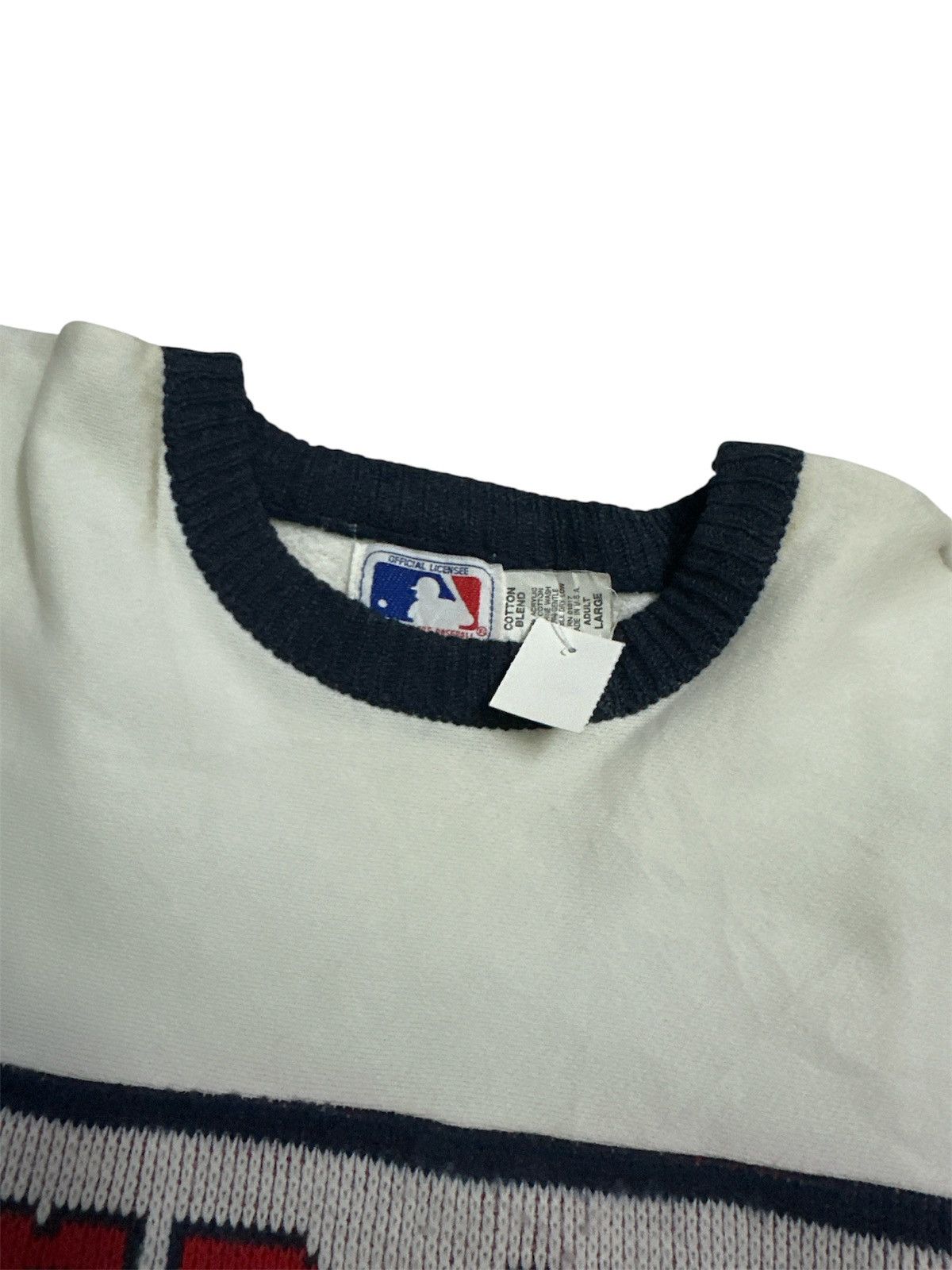 Vintage Crazy Vintage MLB Red Sox Sweatshirt Knit Font Crewneck Size US L / EU 52-54 / 3 - 5 Thumbnail