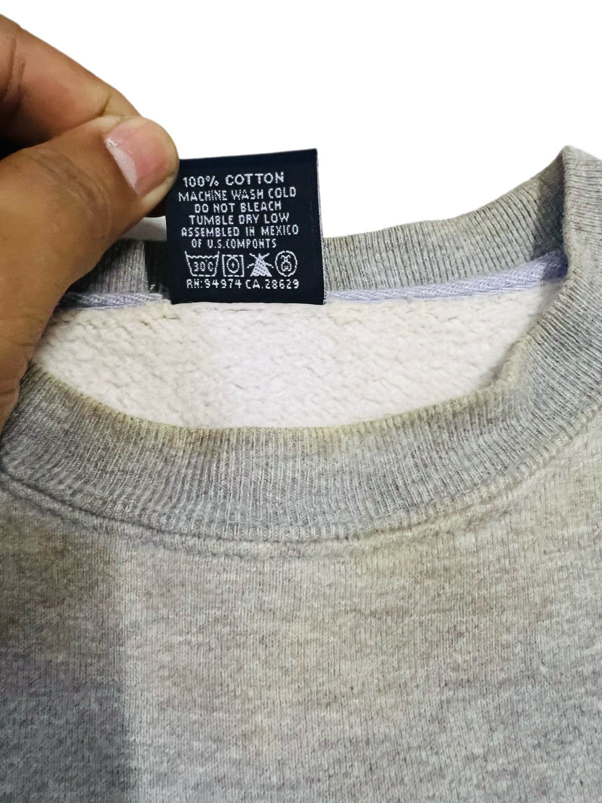 Stussy Vintage Stussy Stick Man Crewneck Sweatshirt Size US L / EU 52-54 / 3 - 6 Thumbnail