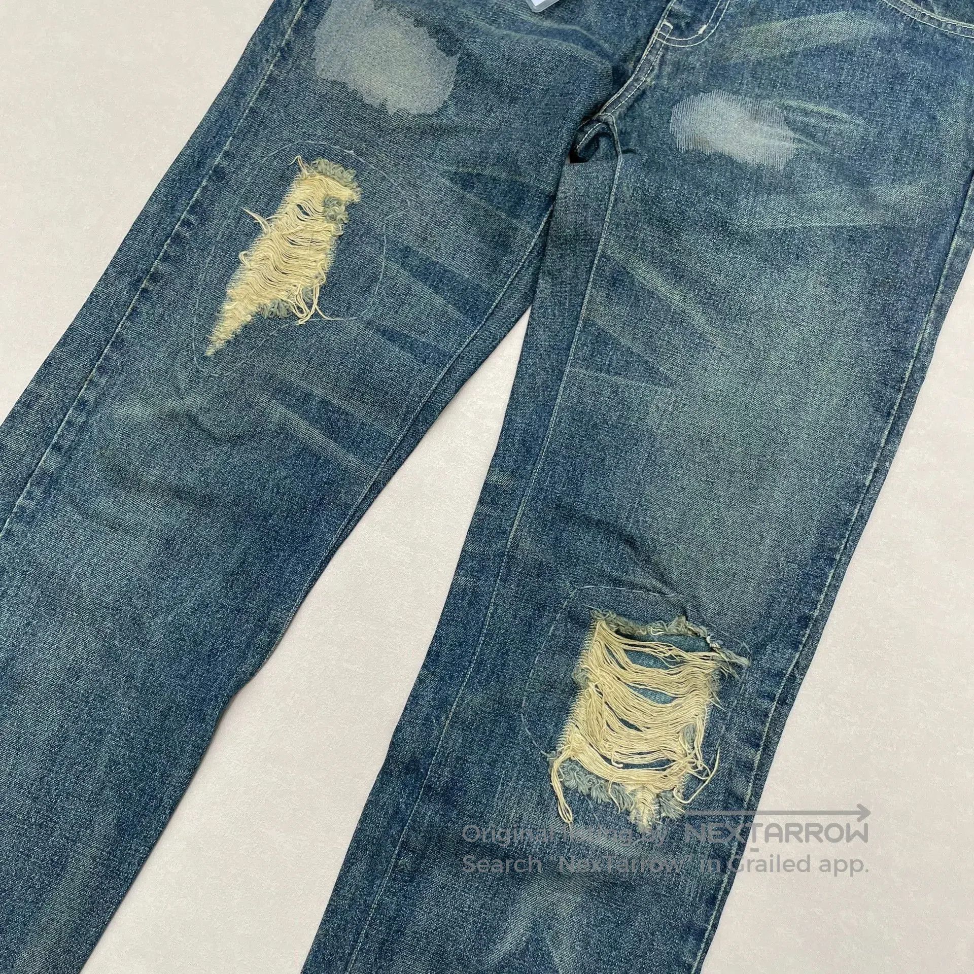 Neighborhood Neighborhood 02 Savage Washed Narrow Jeans. Size US 26 / EU 42 - 4 Thumbnail