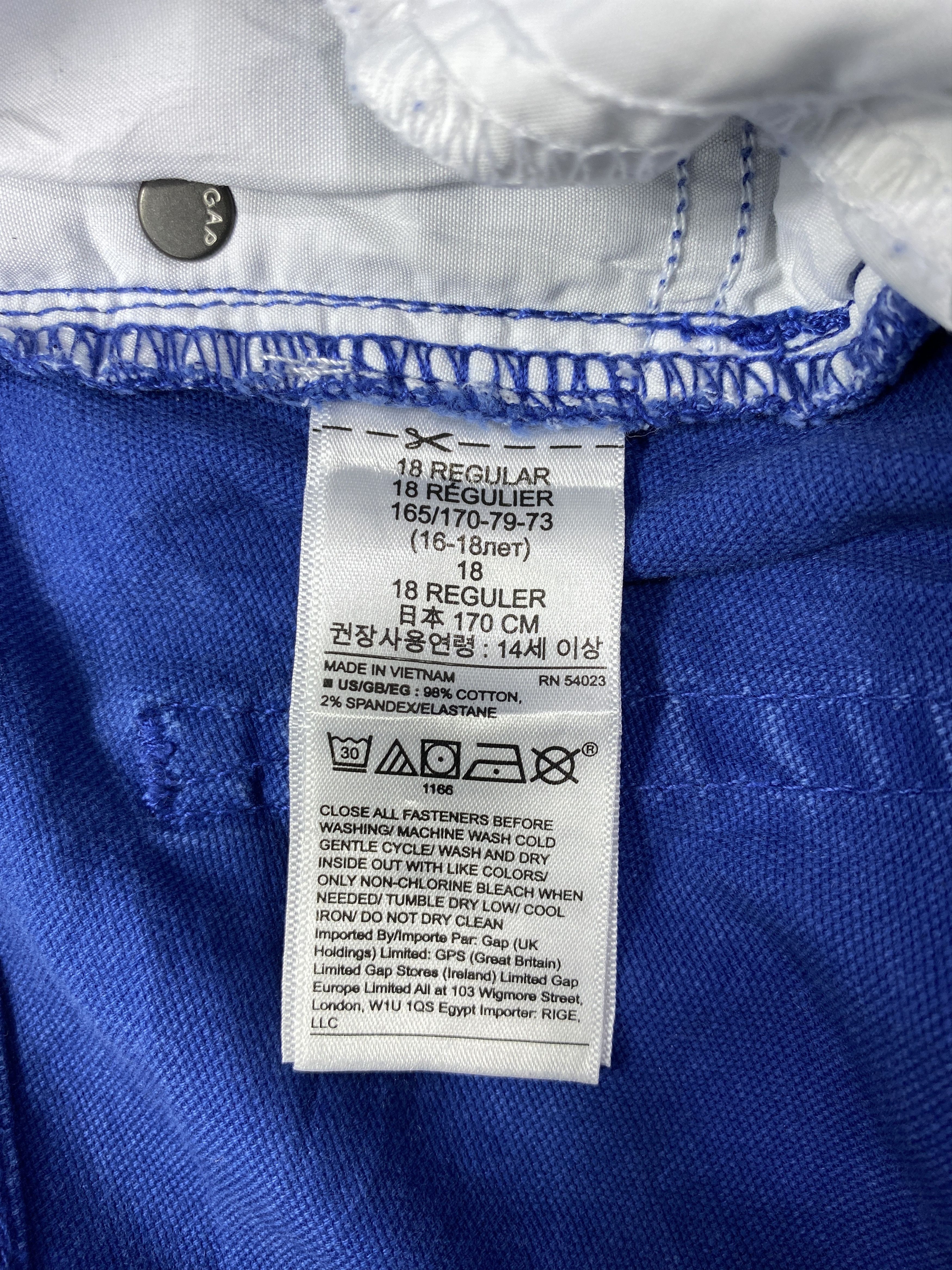 Gap GAP Regular Stretch Skinny Jeans - J1110 Size US 27 - 11 Thumbnail