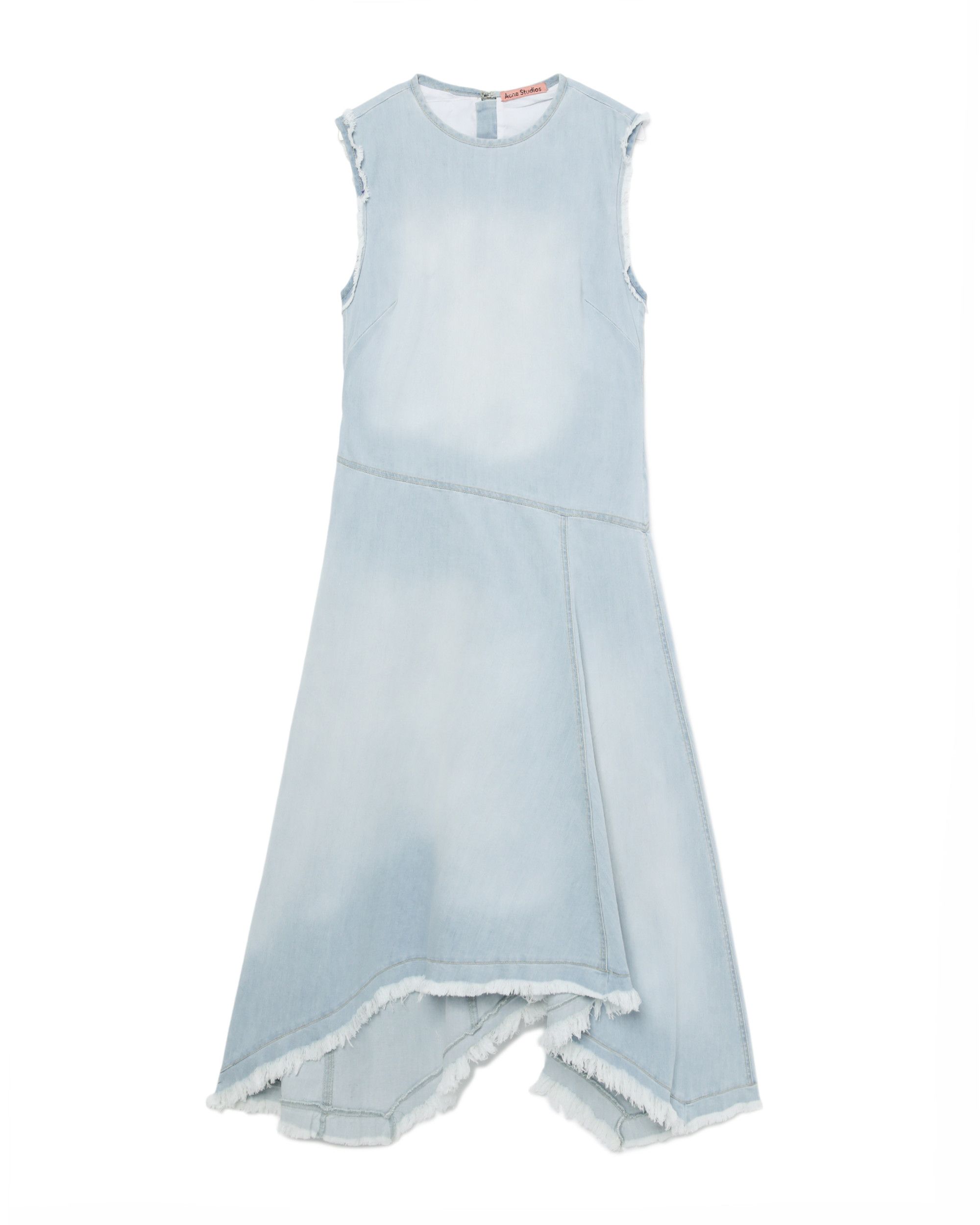 Acne Studios Acne Studios Ornament Grind Edge Denim Dress Size L / US 10 / IT 46 - 1 Thumbnail